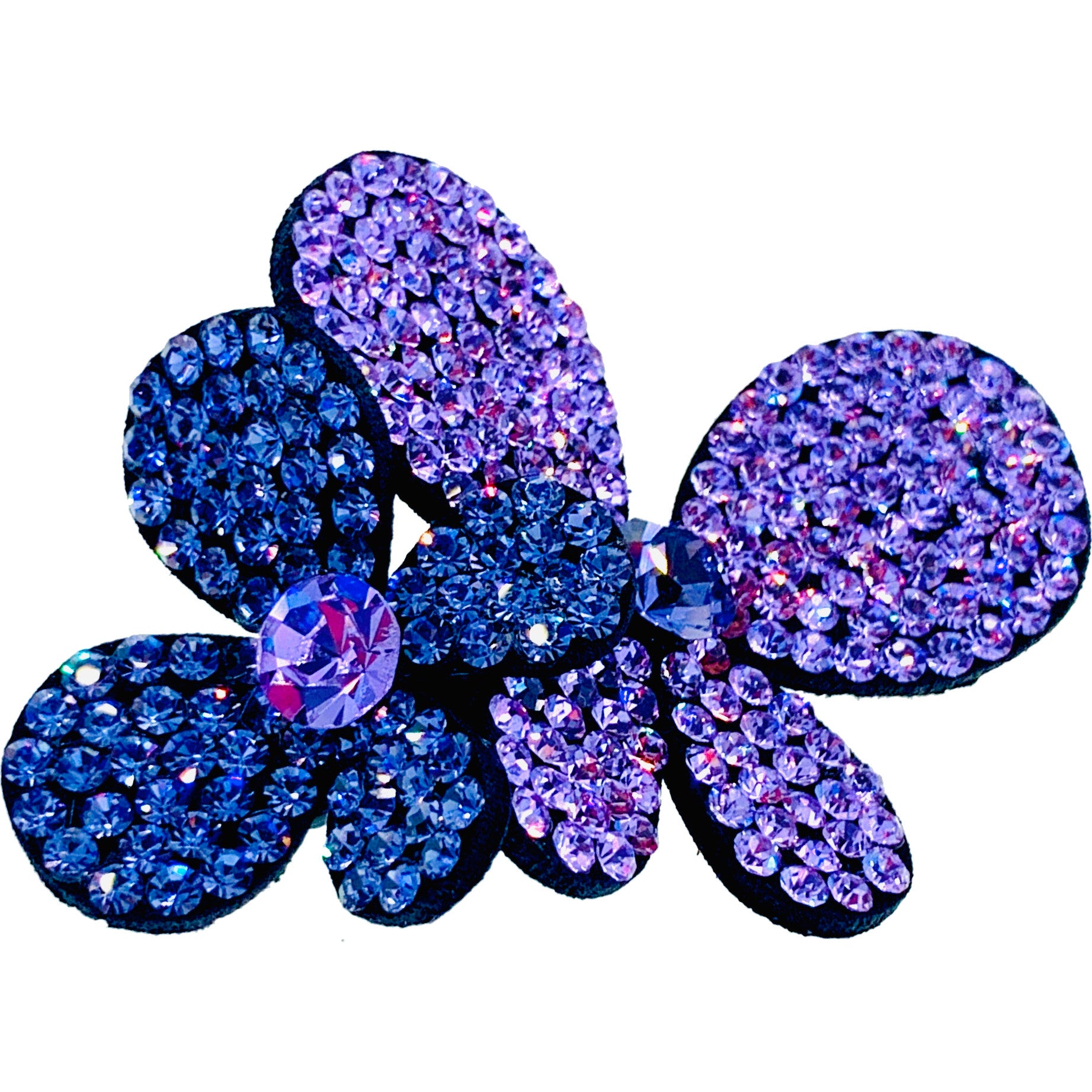 Elegant Laurel Butterfly Hair Clip with Swarovski Crystals - Perfect for Weddings, Parties & Special Occasions