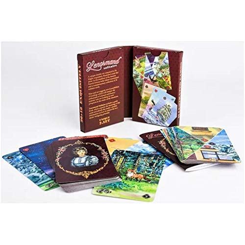 Madame Lenormand Solitaire Double Tarot Card Deck with Guide Book - English Edition for Divination, Fortune Telling & Spiritual Growth | Perfect for Tarot Readers, Psychics & Collectors