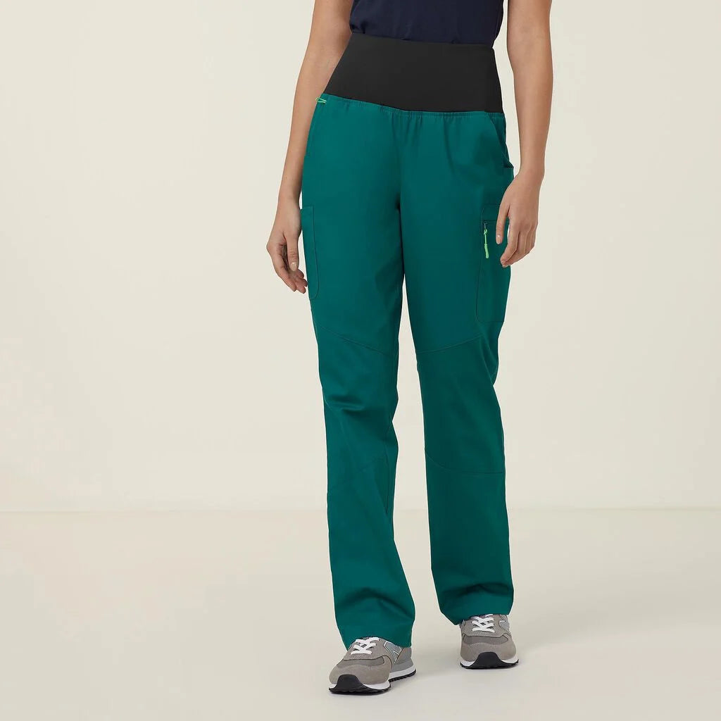 Next Generation Antibacterial Active Curie Scrub Pants - Moisture Wicking Medical Uniform for Doctors & Nurses - Perfect for Hospital Shifts & Healthcare Professionals