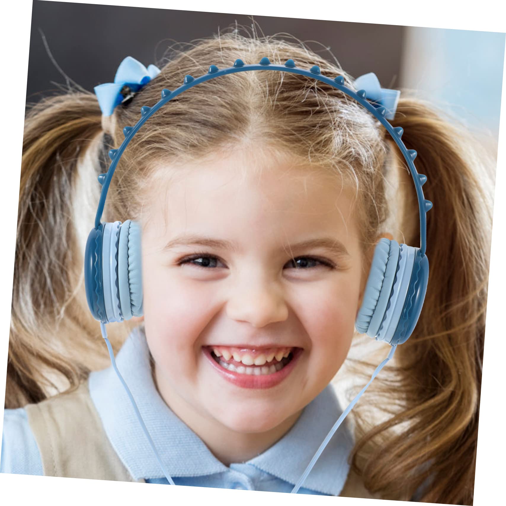 OSALADI 4 Pack Kids Wireless Headphones with Wired Option - Over Ear Toddler Headphones for Girls, Boys - Lightweight Comfortable Gaming Headset for Travel, School, Home Use