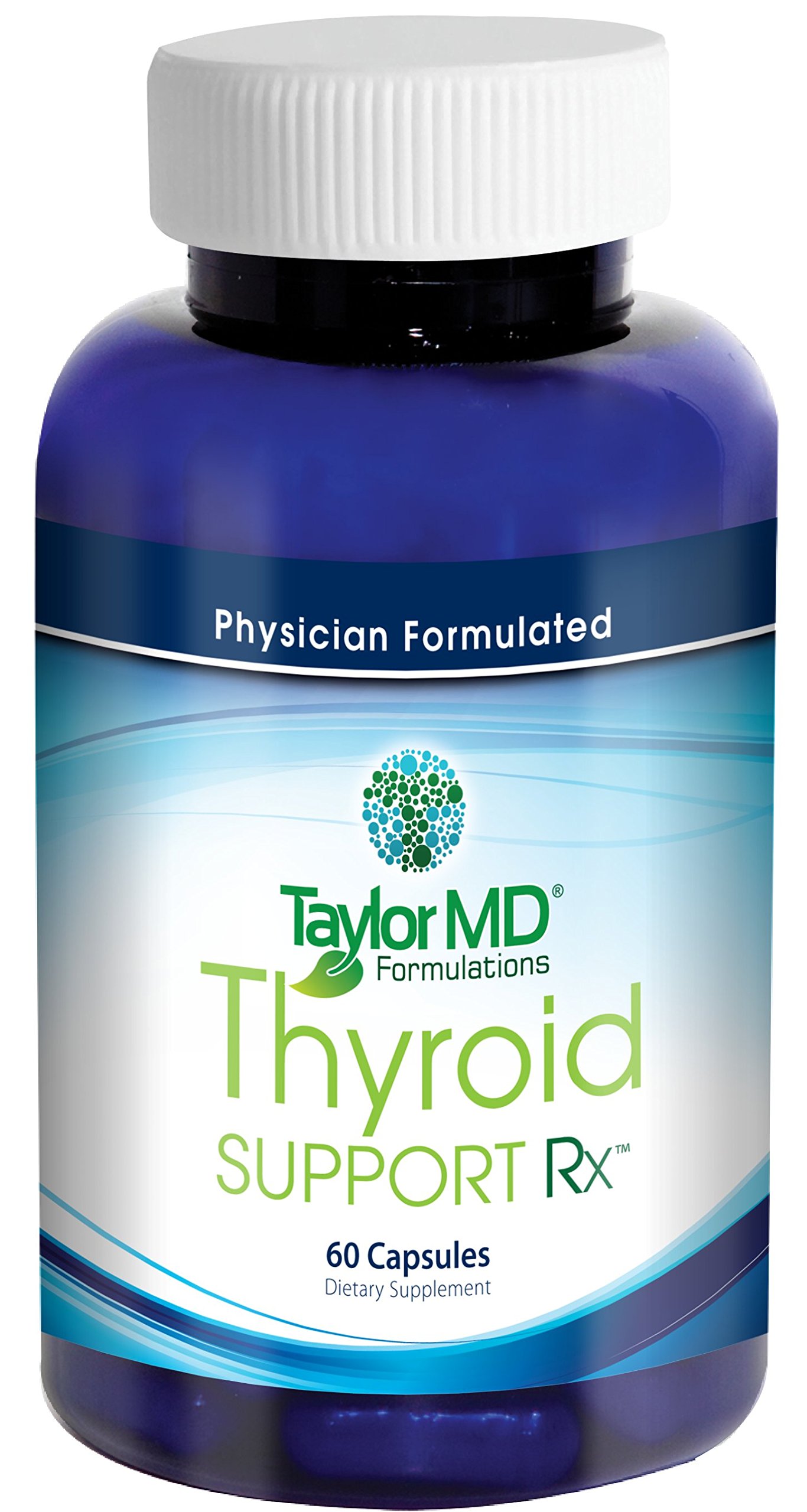 Thyroid Support Supplement – Natural Blend with Iodine, Tyrosine, Schisandra, Coleus Forskohli & Ashwagandha – Thyroid Metabolism Booster – Physician Formulated & Clinically Tested – Taylor MD Guaranteed – Ideal for Hypothyroidism, Energy Support & Hormonal Balance
