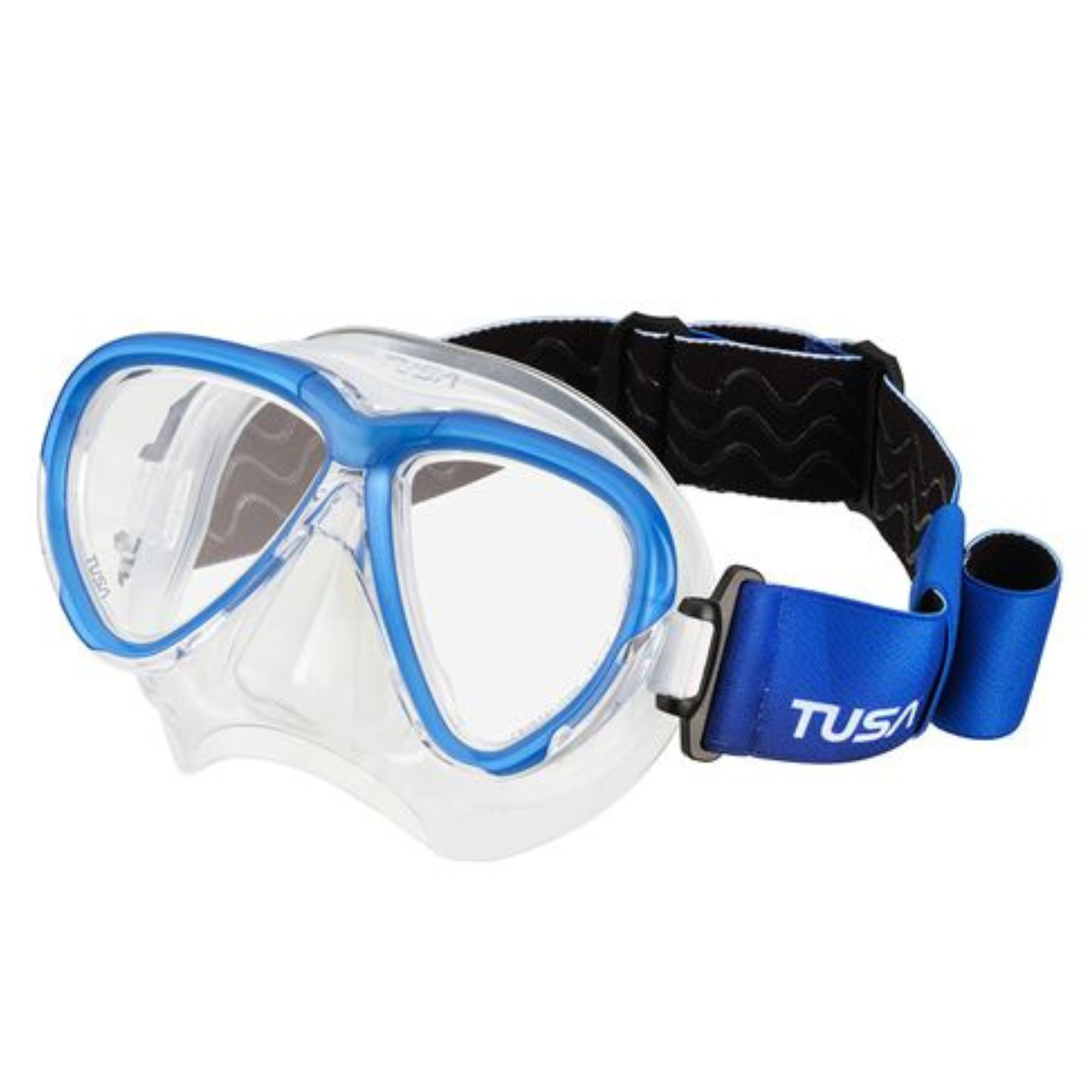 TUSA Intega Snorkeling Mask with Comfortable Fabric Strap - Perfect for Scuba Diving, Snorkeling & Underwater Adventures