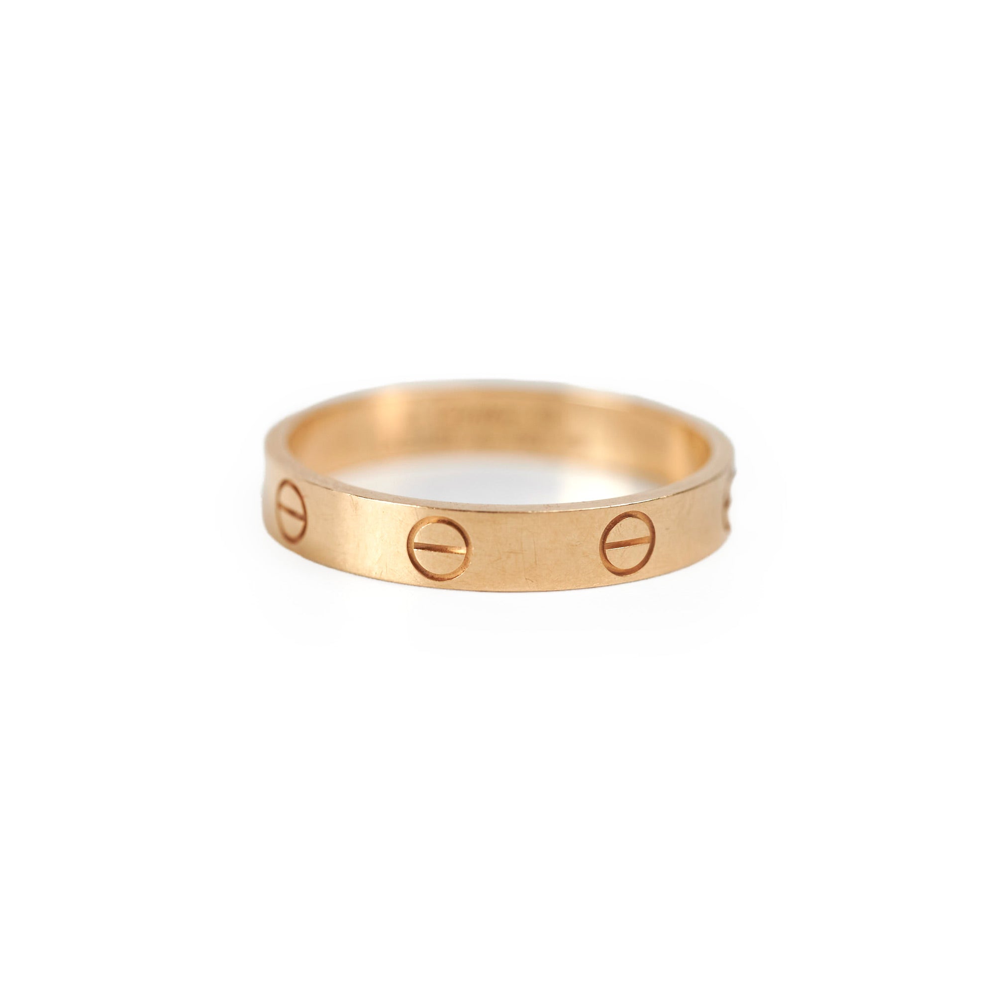 Cartier Love Ring Wedding Band 18K Yellow Gold Size 60 - Elegant Jewelry for Engagement, Anniversary & Romantic Gifts
