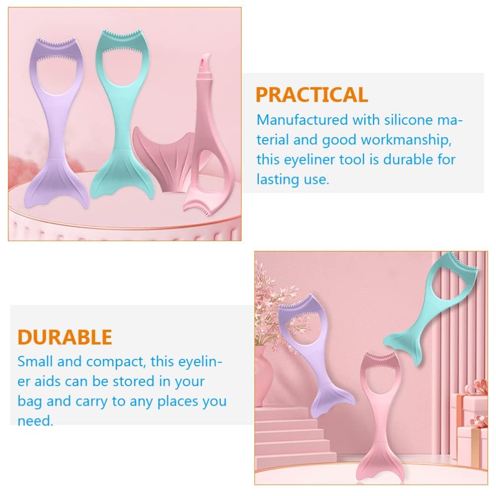 3 in 1 Eyelash Applicator Tool with Mascara Shield, Silicone Lash Buddy Wand & Disposable Brushes - Reusable Makeup Helper for Perfect Eyelashes & Eyeliner | Rose Gold | Ideal for Home, Salon & Travel Makeup Kit