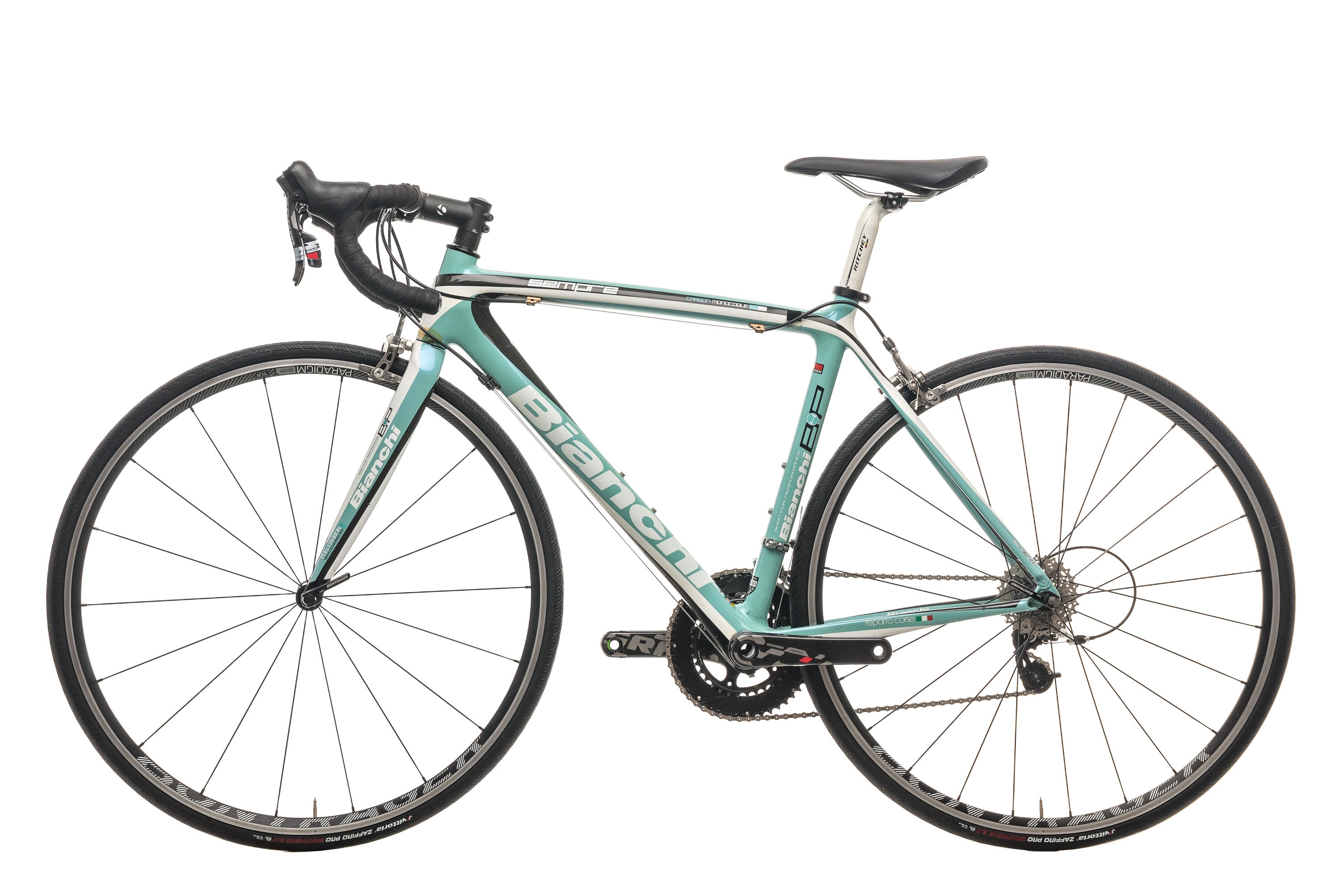 Bianchi Sempre 2012 Road Bike - 53cm Carbon Frame, Lightweight & Fast - Perfect for Racing, Commuting & Long-Distance Cycling