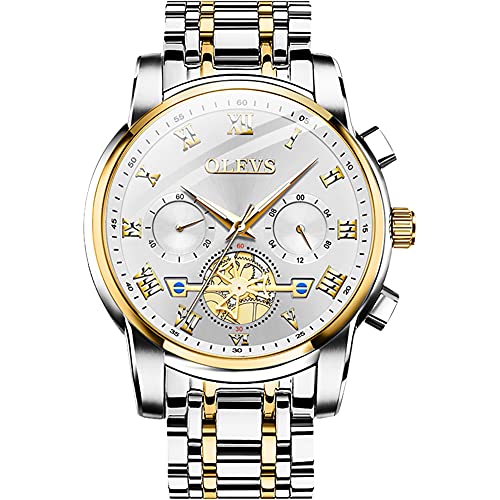 gold and White