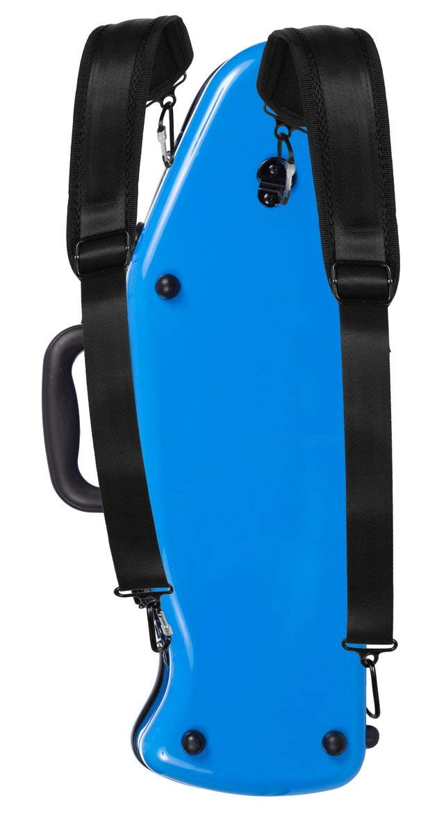 Fiberglass Trumpet Case - Ultra Lightweight C/B Blue Protective Cover for Easy Transport | Perfect for School, Band Practice & Travel