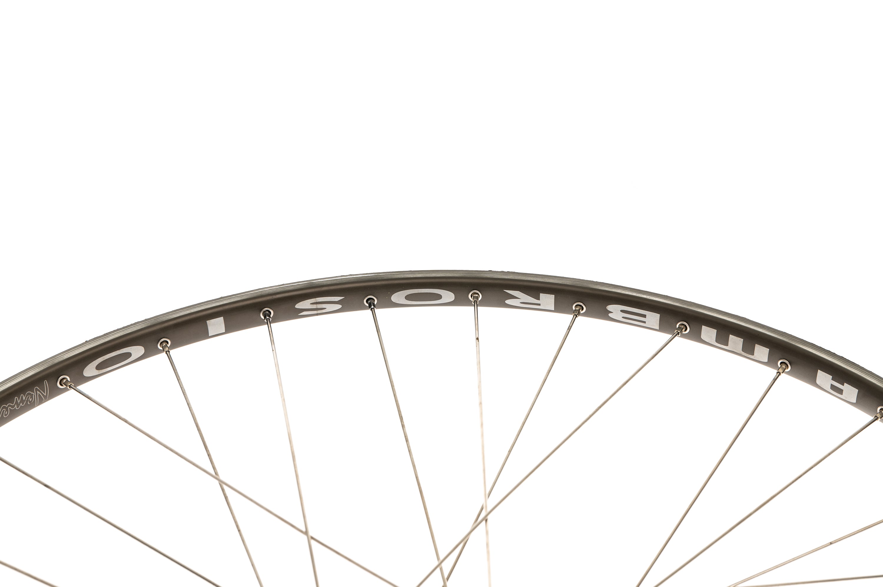 Ambrosio Nemesis 700c Aluminum Tubular Rear Wheel - Lightweight & Durable for Road Racing & Training
