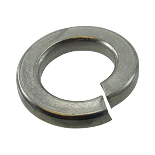 10 Pack Stainless Steel Split Lock Washers - 100pcs M4-M12 Assortment Kit for Bolts & Nuts | Rust-Resistant Flat Washers for Automotive, Plumbing, Furniture & DIY Projects