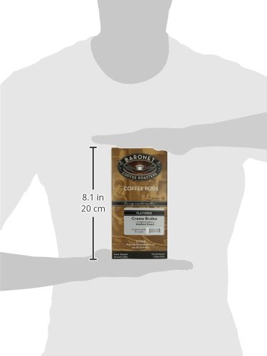 Baronet Coffee Creme Brulee Medium Roast Pods - 18 Count (Pack of 3) | Compatible with Keurig 2.0 | Perfect for Breakfast, Office & Gift Giving