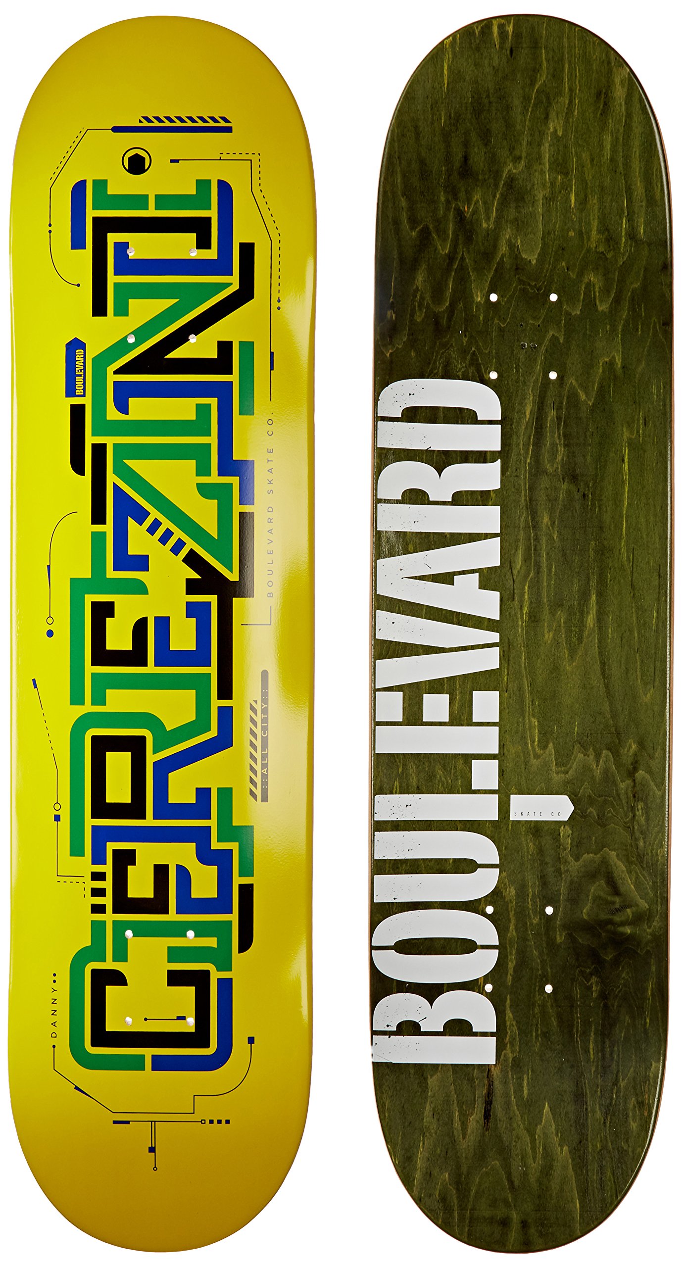 Blvd Skateboards Transit Cerezini Deck - Premium 8.25