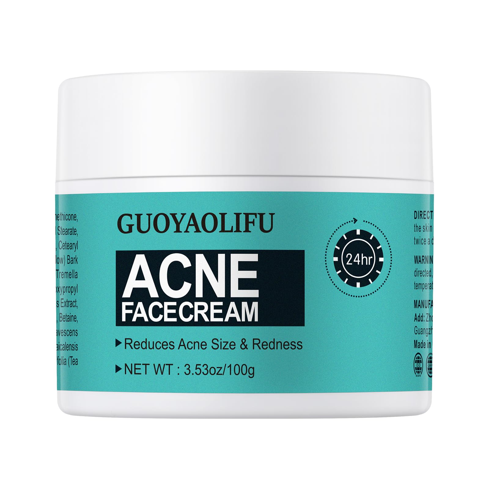 Best Acne Treatment Cream for Face, Back & Body - Pimple, Blemish & Blackhead Spot Remover with Natural Ingredients - Oil Control for Teens, Women & Men - Perfect for Daily Skincare & Breakout Prevention
