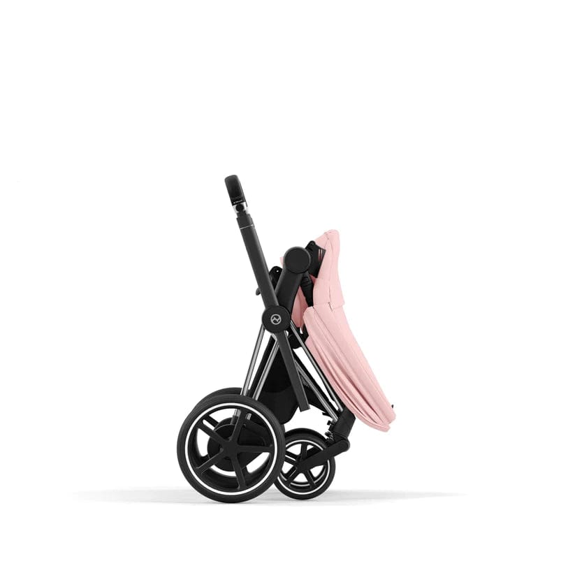 Cybex ePriam 2 Complete Stroller - Rose Gold & Brown Luxury Baby Stroller with All-Wheel Suspension | Perfect for Urban Travel, Shopping & Family Outings