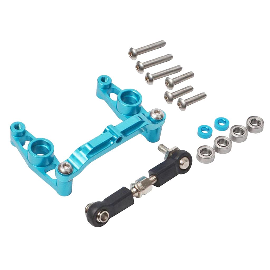 TOOYFUL Aluminum Alloy RC Car Ball Bearing Steering Set - Compatible with 10 RC Car Models | High-Performance Upgrade for Hobby Grade Remote Control Cars | Perfect for Off-Road Racing and DIY RC Car Modifications