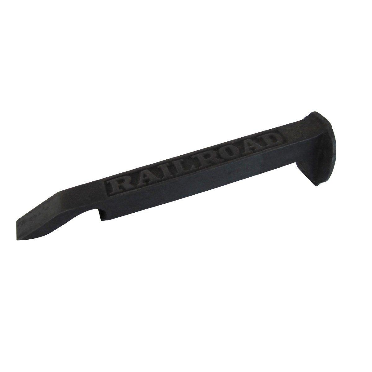 Vintage Cast Iron Railroad Spike Beer & Soda Bottle Opener - Rustic Bar Accessory for Home, Camping, and Outdoor Parties