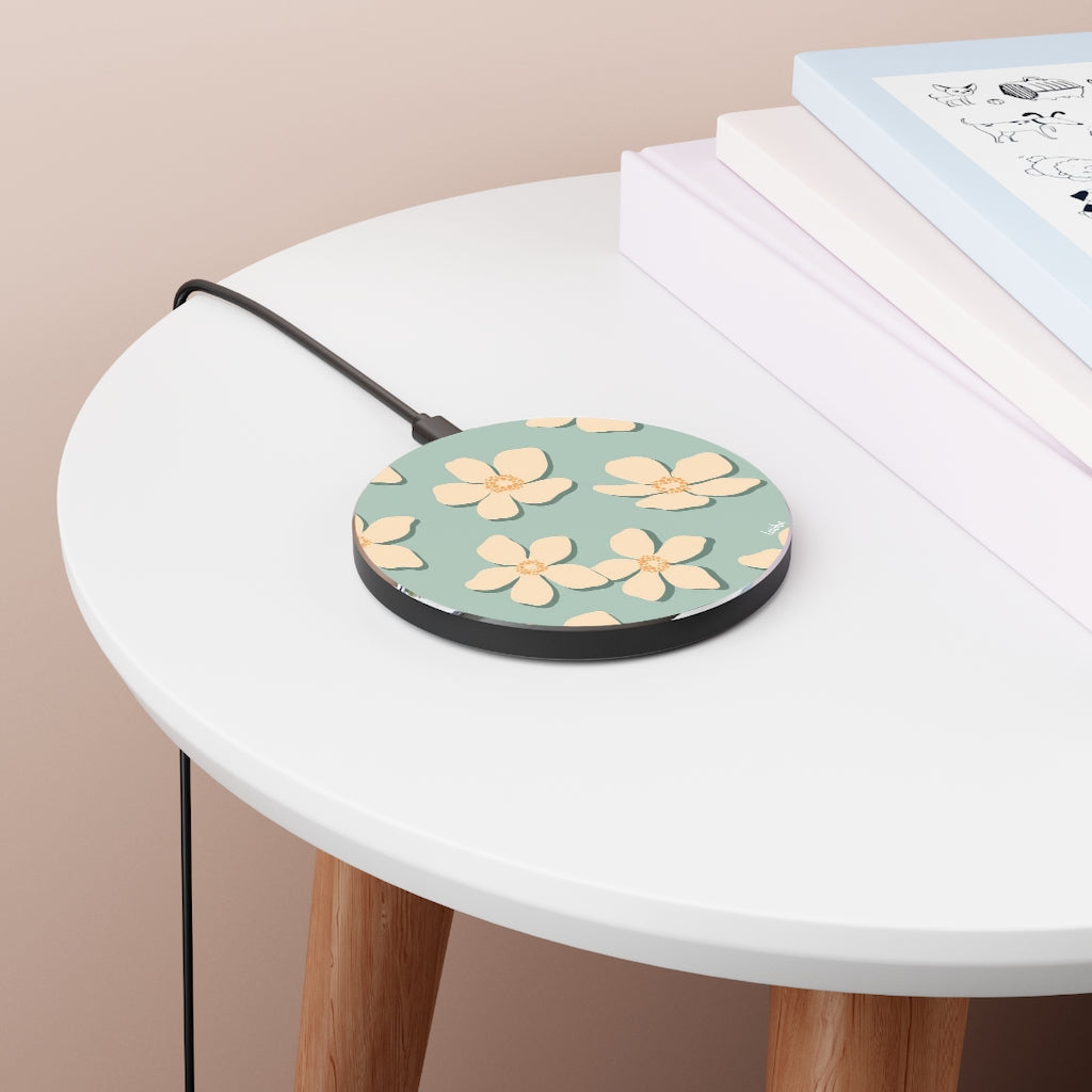 Retro Pua Kala Wireless Charger - Fast Qi-Certified Charging Pad for iPhone, Samsung & AirPods - Perfect for Home, Office & Travel