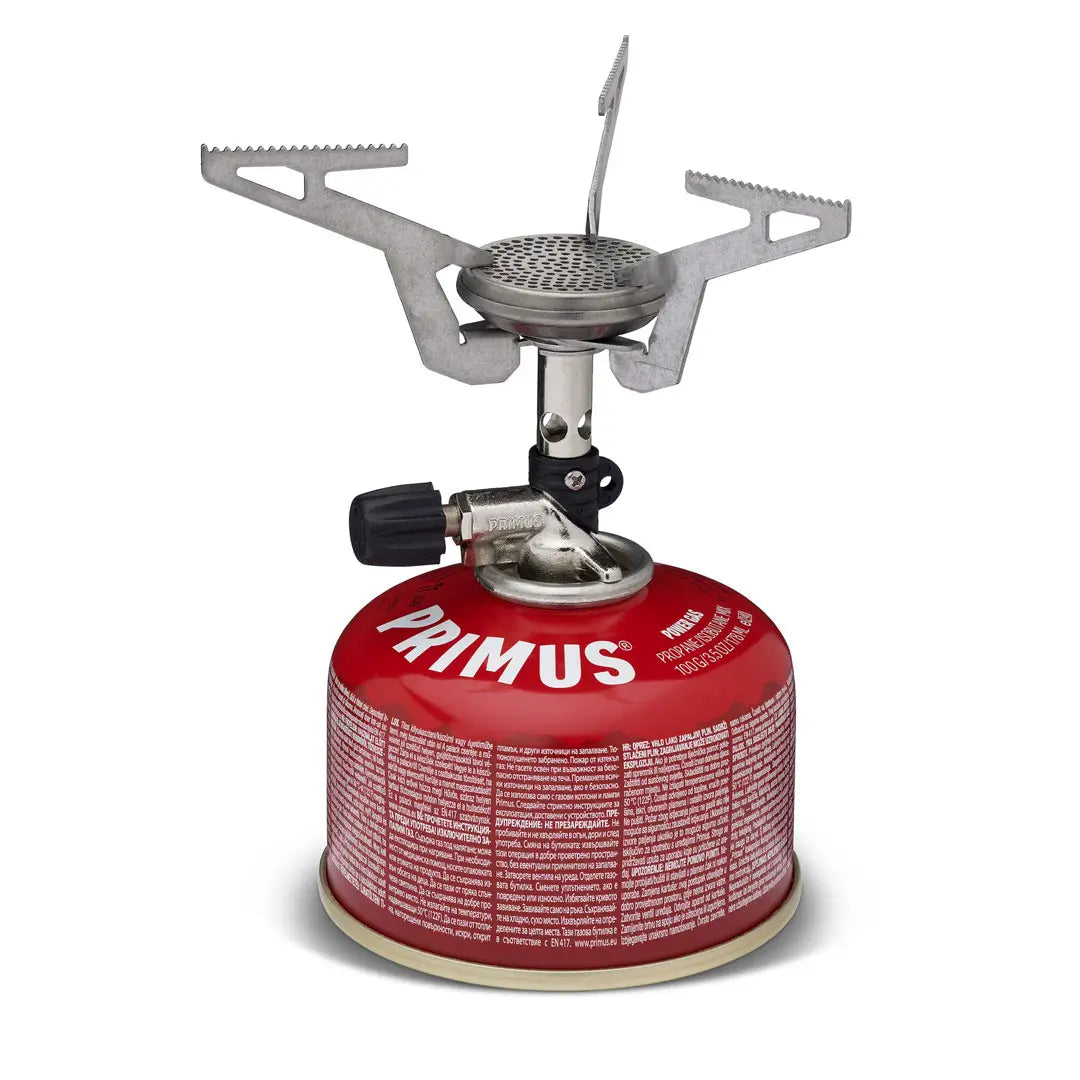 Primus Express Camping Gas Stove - Portable Outdoor Cooking Stove for Backpacking, Hiking & Camping Trips - Compact & Lightweight Design for Easy Travel