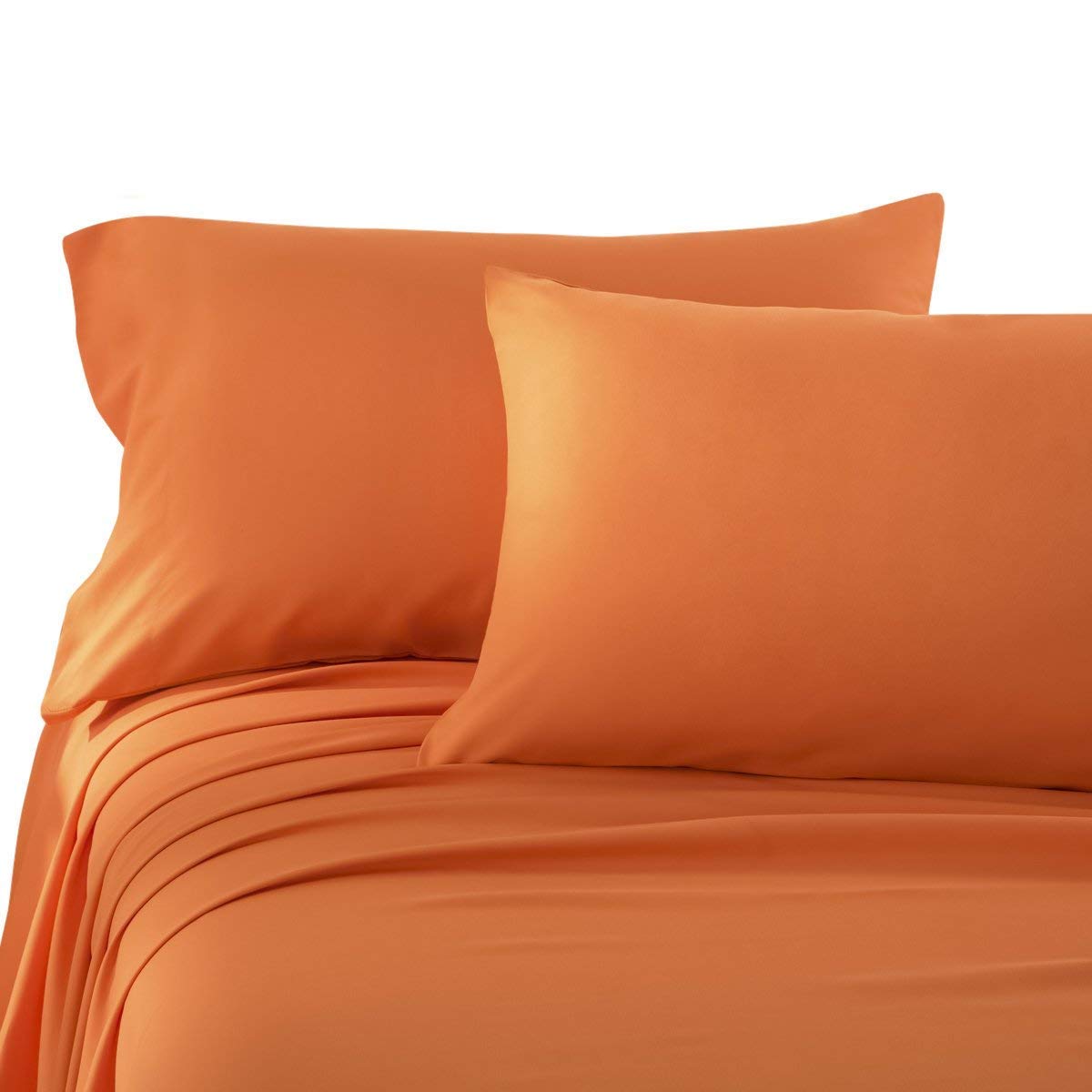 Luxury 1800TC Egyptian Cotton Sheets Set - Full Size, Deep Pocket 26-28