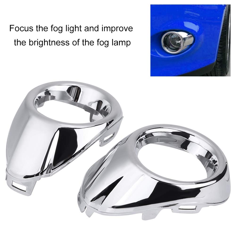 Ford Focus 2012-2014 Fog Light Bezel Cover - Front Bumper Trim for Night Driving