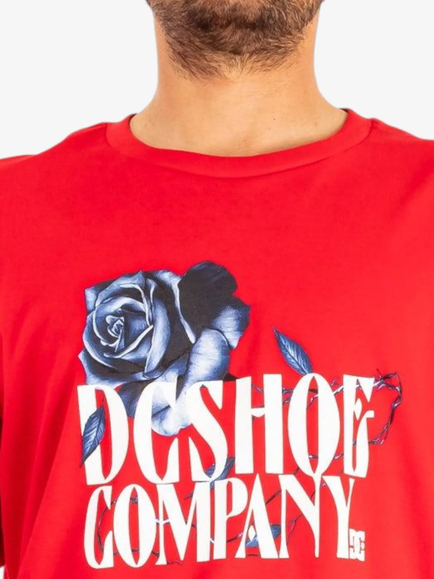DC Fanatic Red T-Shirt for Men - Comfortable Cotton Tee for Casual Wear, Sports & Everyday Use