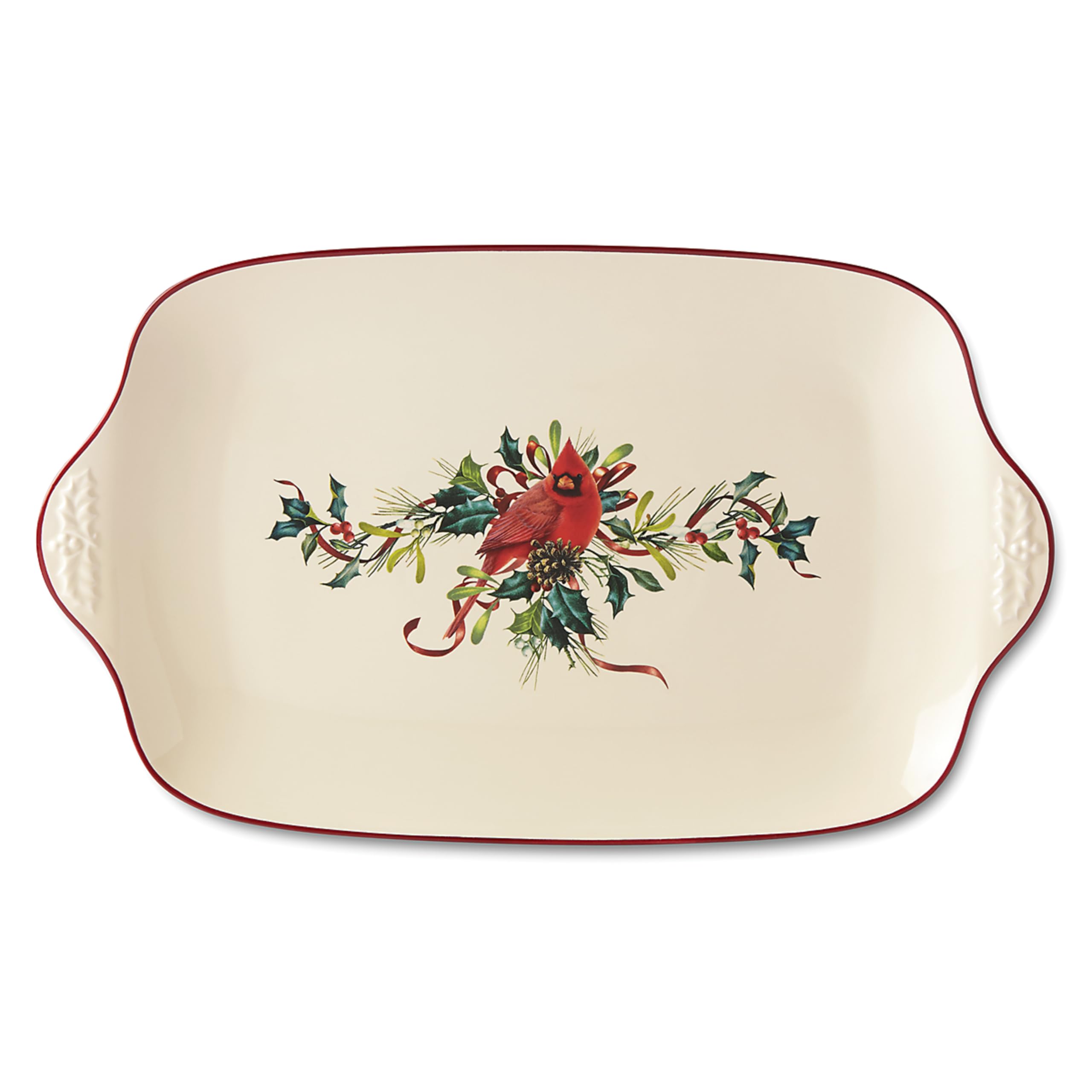 Lenox 887948 Winter Greetings Oversized Turkey Platter - 16