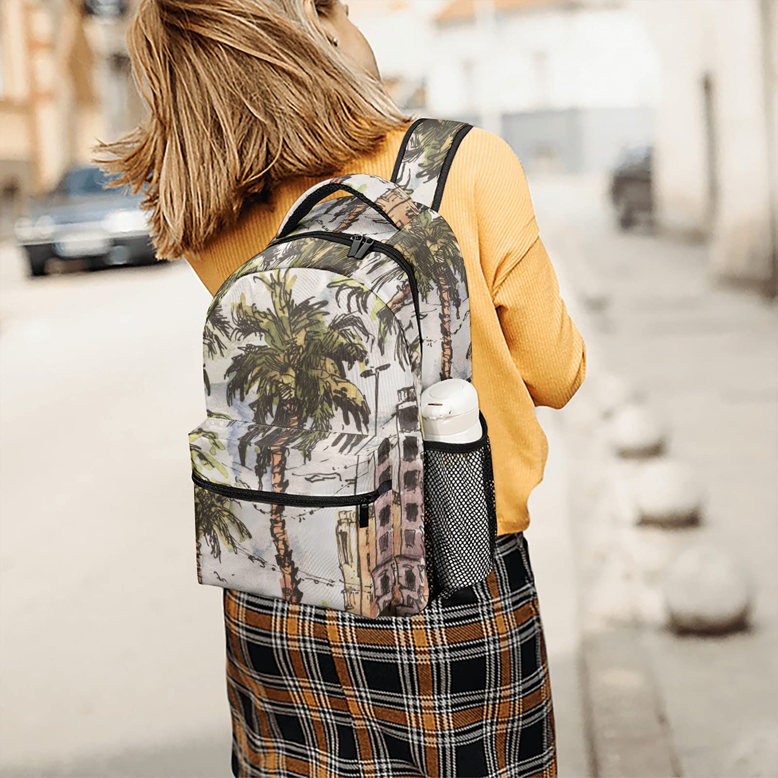 Downtown Kids Backpack - Durable School Bags for Boys & Girls, Adjustable Strap Bookbag for Students, Perfect for School, Travel & Daily Use