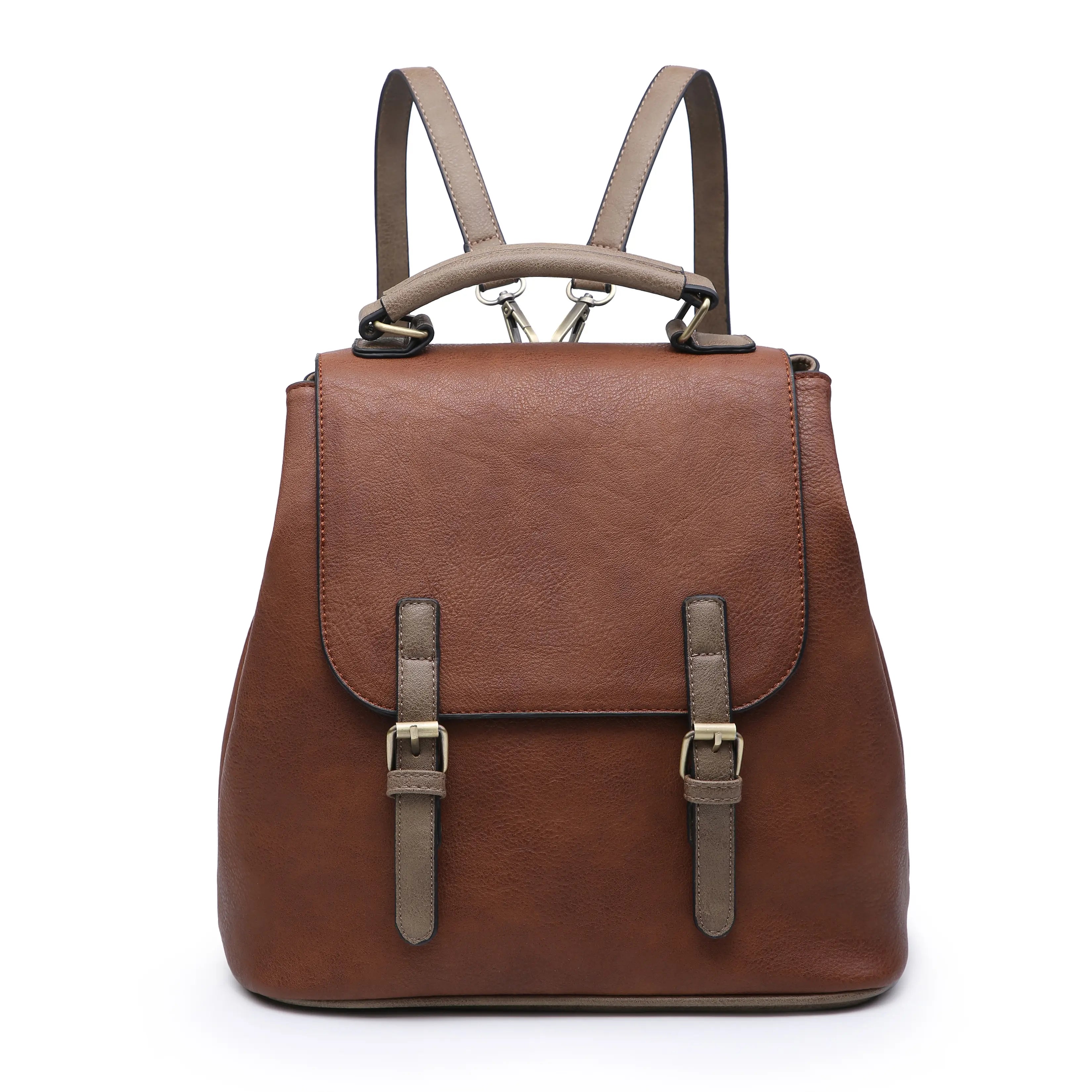 Brooks Vegan Convertible Backpack & Shoulder Bag - Lightweight Travel Laptop Bag for Work, Gym & Outdoor Adventures
