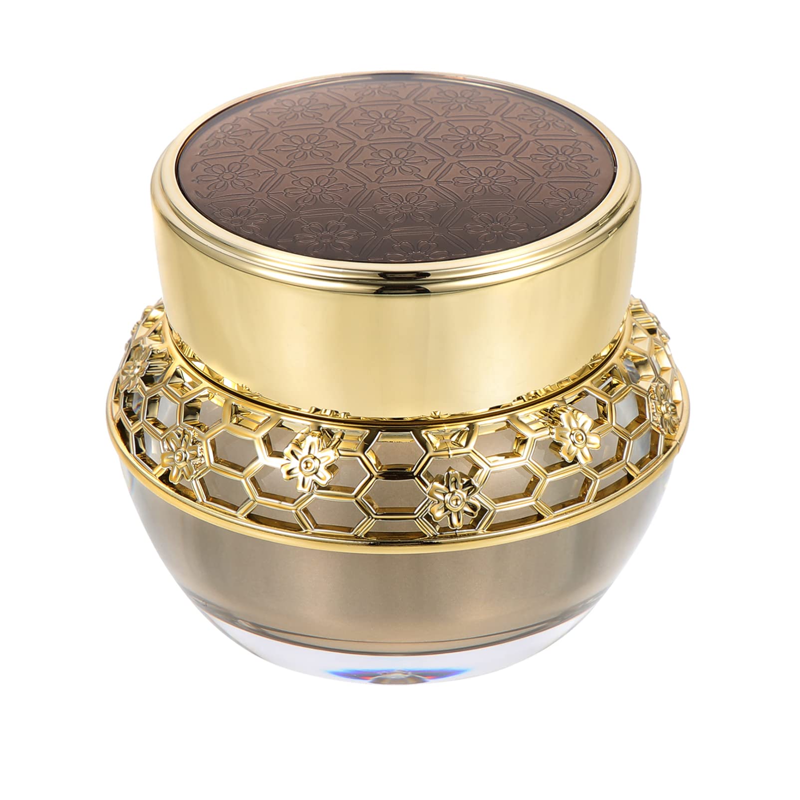 EXCLUZO 30g Sample Jars with Lids - Leakproof Cosmetic Containers for Makeup, Skincare, Travel Accessories - Perfect for DIY Beauty Products, Essential Oils & Travel-Sized Toiletries