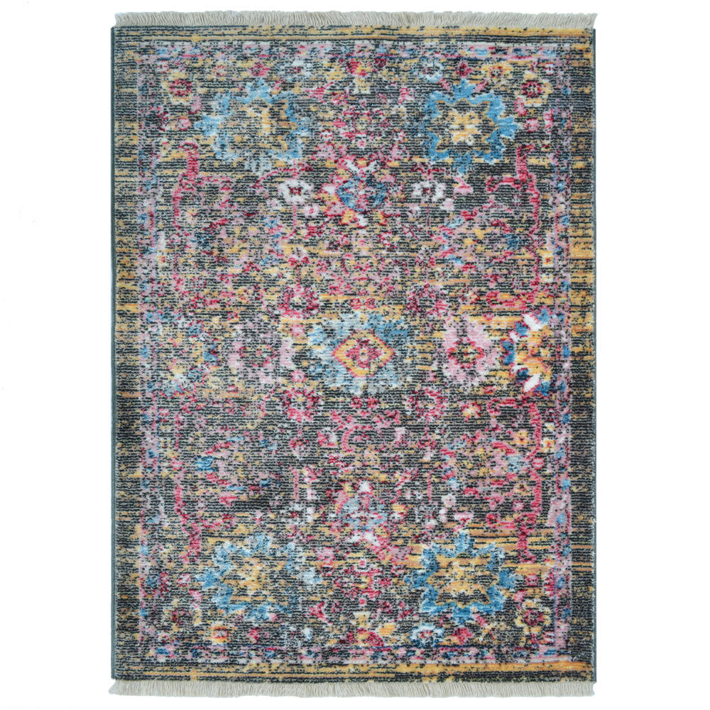Rugaluxe Machine Woven Rug - Soft Modern Area Rug for Living Room, Bedroom, Dining Room - Non-Slip & Stain Resistant Home Decor