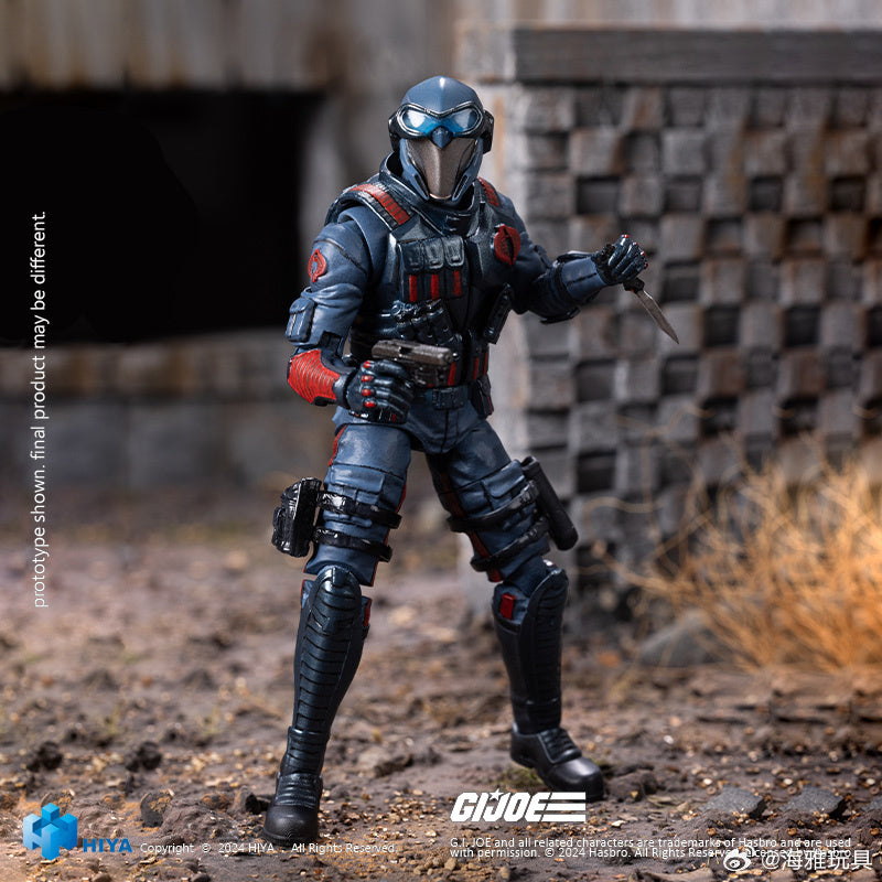 PRE ORDER 1/18 HIYA 4inch G.I.Joe Cobra Viper Action Figure - Exquisite Collectible Military Toy for Display & Play | Perfect for Fans, Collectors and Role Playing Scenes