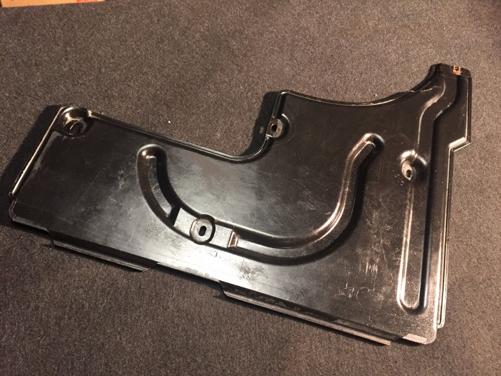 2002-2005 BMW 745i E65 Right Rear Underbody Shield Panel - OEM Replacement Part for Passenger Side - Perfect for Off-Road Protection & Rust Prevention