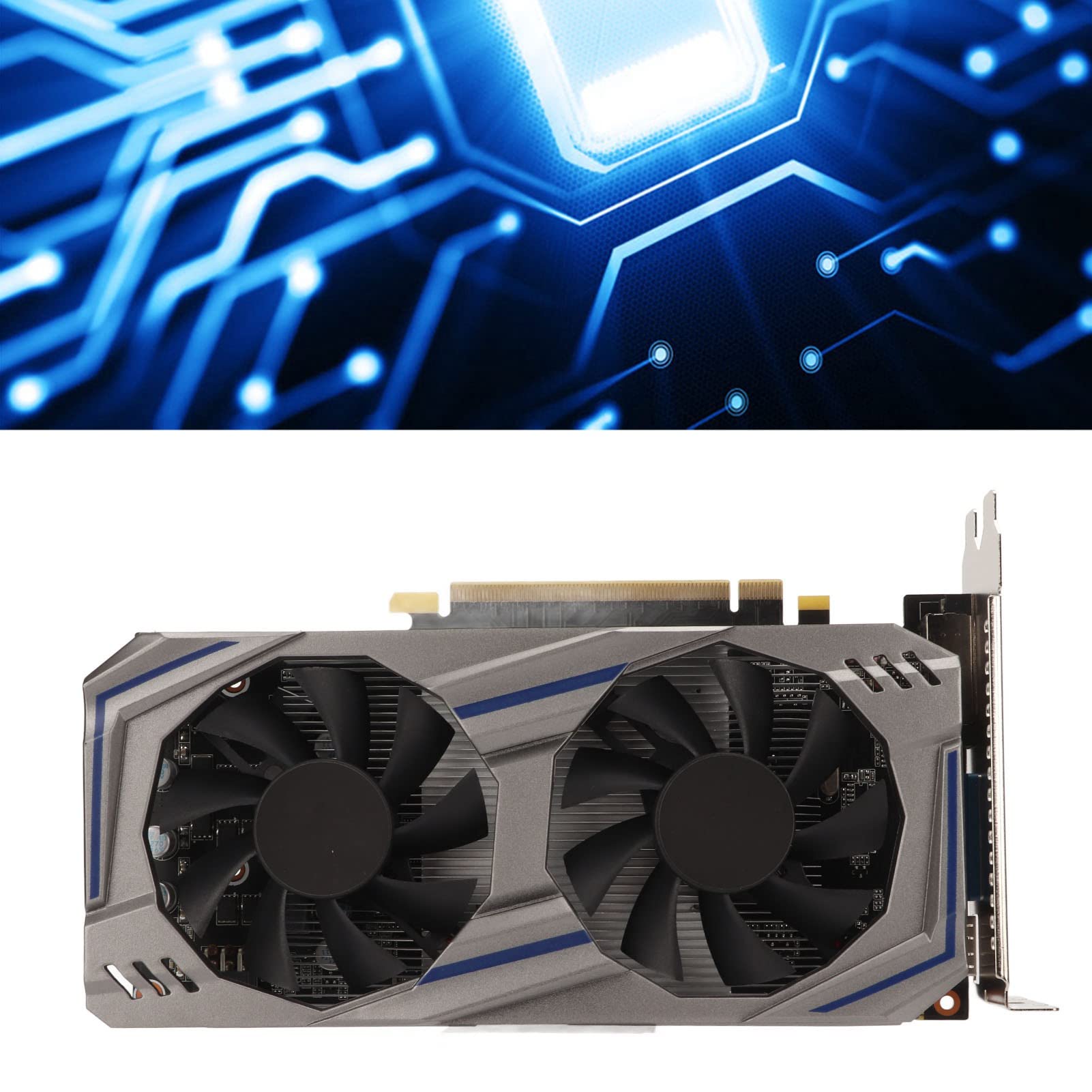 NVIDIA GTX 550 Ti 8GB GDDR5 128-bit Gaming Graphics Card with Dual Fan Cooling for PC - High Performance for 1080p Gaming, Video Editing & Crypto Mining