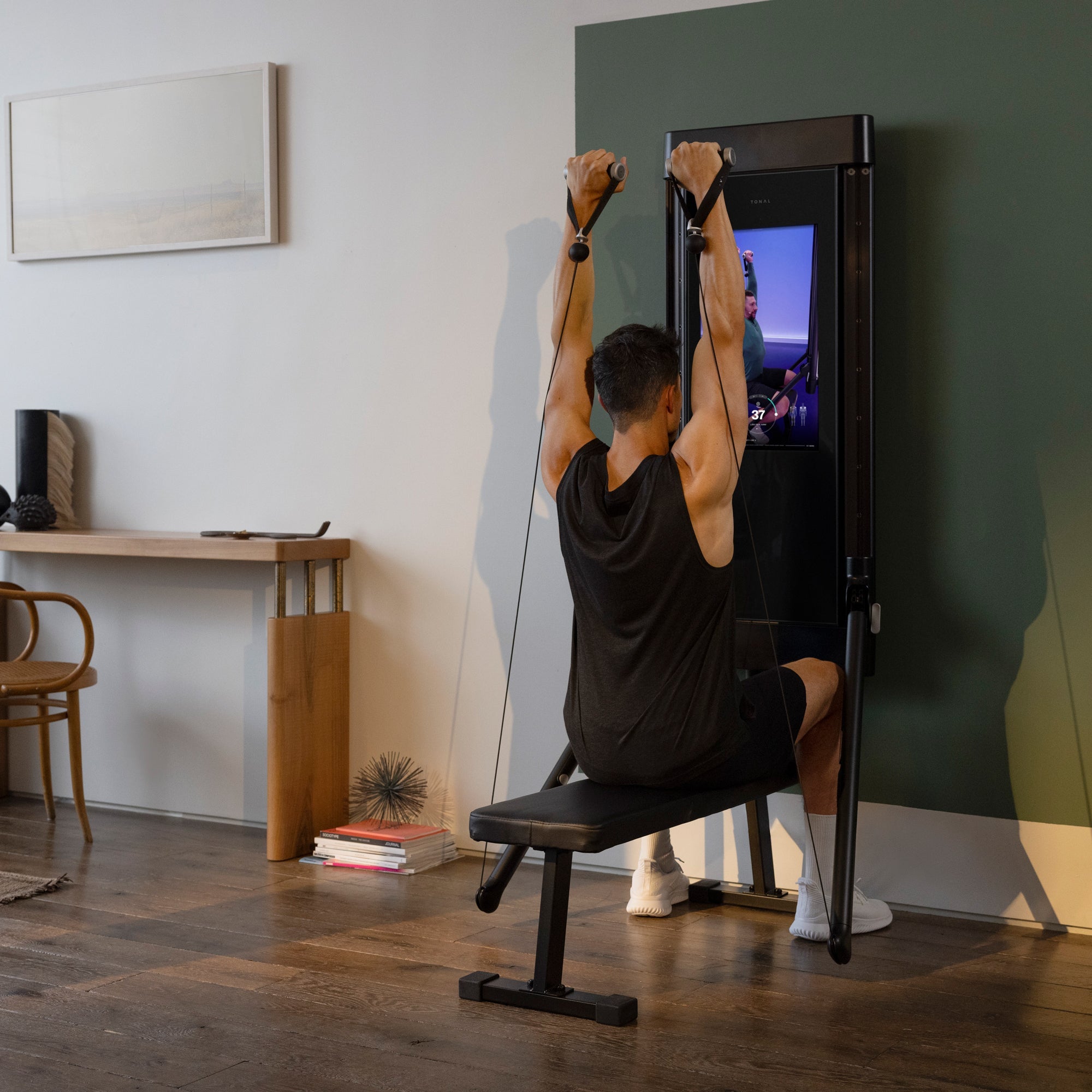 Tonal 2 Home Gym System with Smart Accessory Bundle - Perfect for Full-Body Workouts & Strength Training at Home