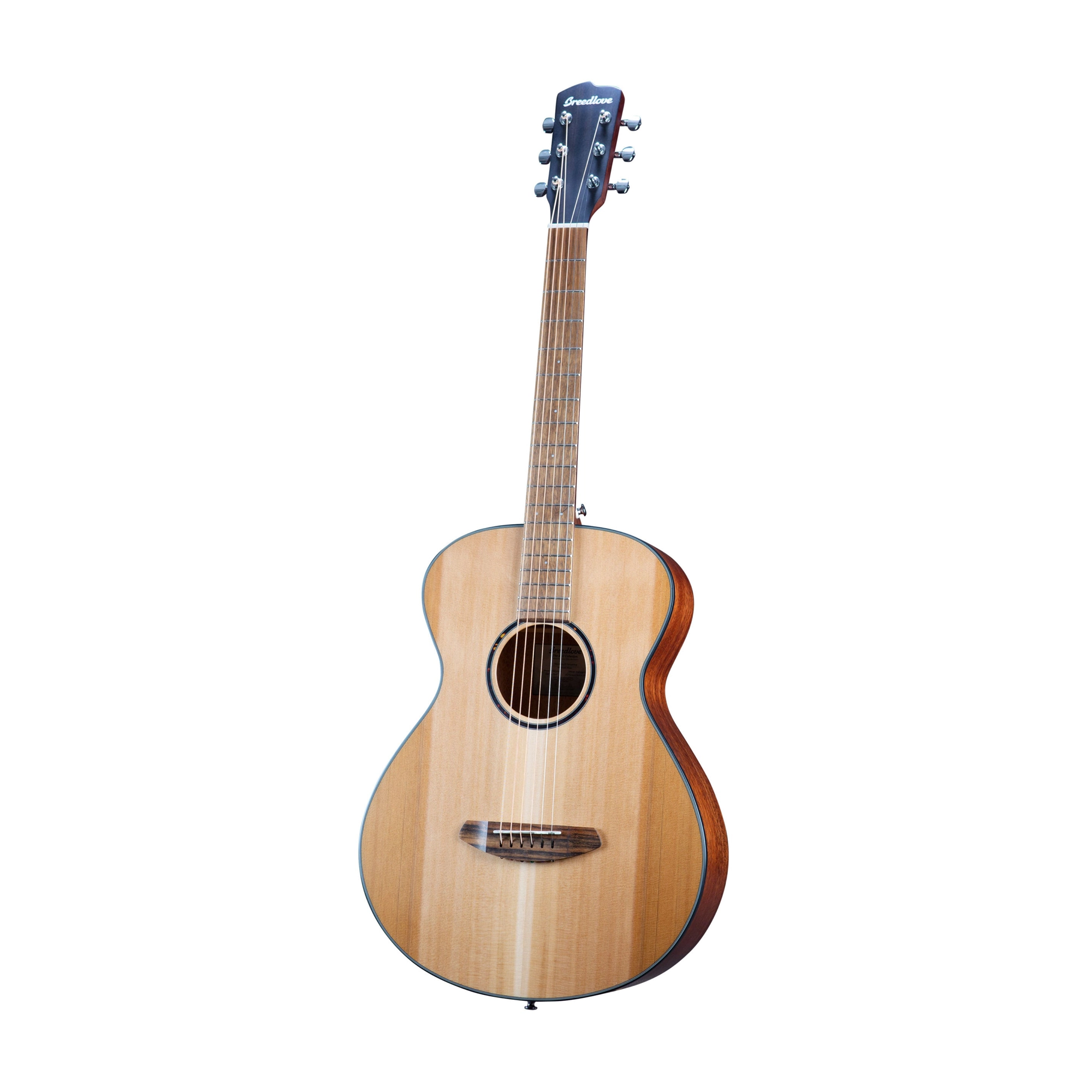 Breedlove Eco Discovery S Concertina Acoustic Guitar - Western Red Cedar Top | Sustainable Wood Guitar for Travel & Camping | Perfect for Outdoor Performances & Small Gatherings