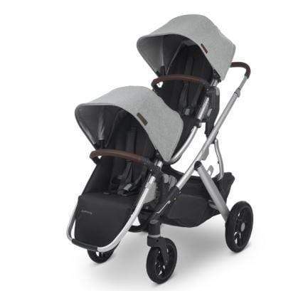 UPPAbaby Vista V2 Double Stroller - Lightweight All-Terrain Baby Stroller with Adjustable Canopy | Perfect for Twins, Siblings & Everyday Use in Parks, Shopping & Travel