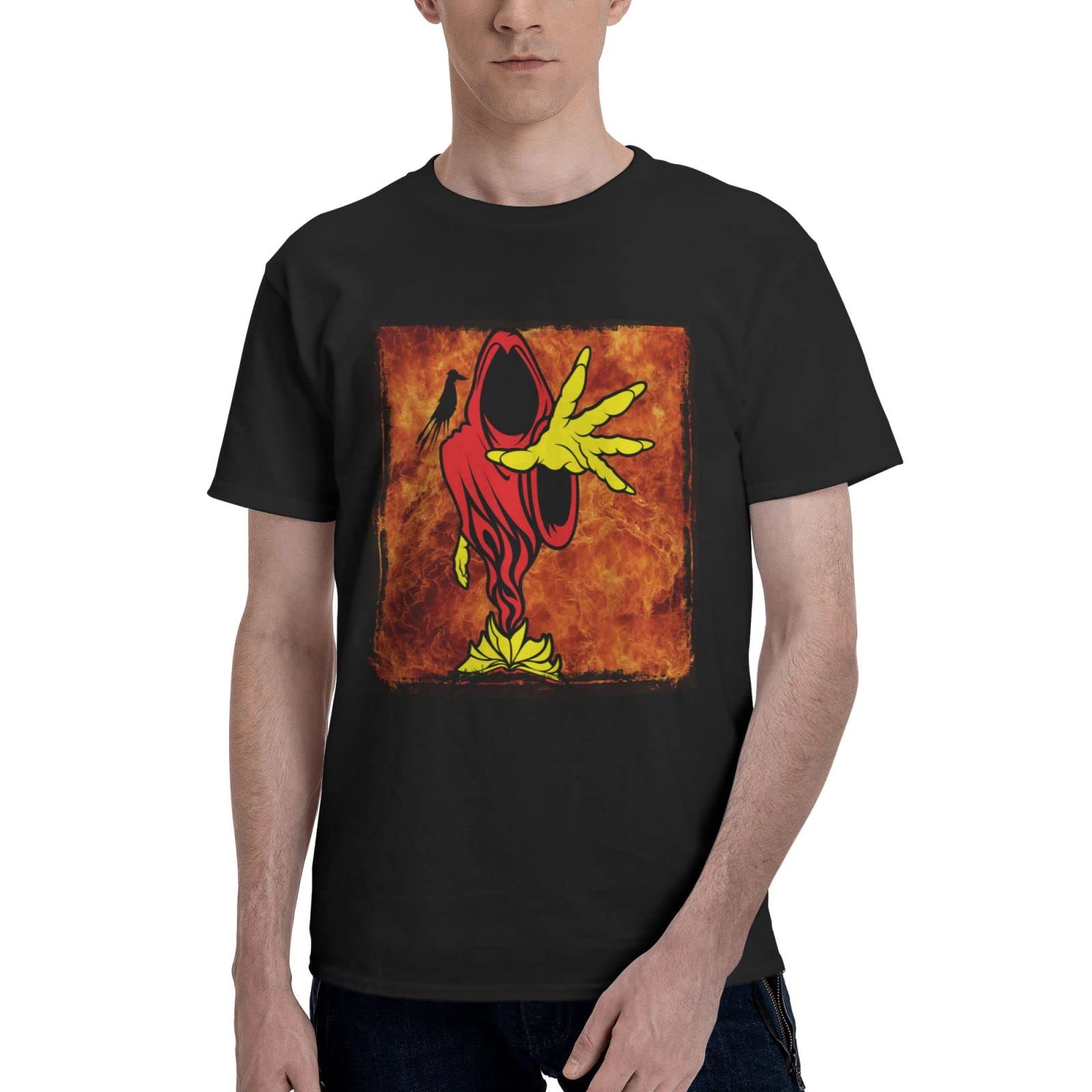 MAXLYA Hatchetman ICP Hell's Pit Graphic T-Shirt for Men - Soft Cotton Crew Neck Short Sleeve Tee - Perfect for Concerts, Streetwear & Casual Outfits