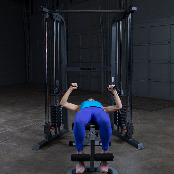 PFT100 Powerline Functional Trainer for Home Gym - Strength Training Equipment with Free Local Delivery & Setup - Perfect for Full-Body Workouts & Small Spaces