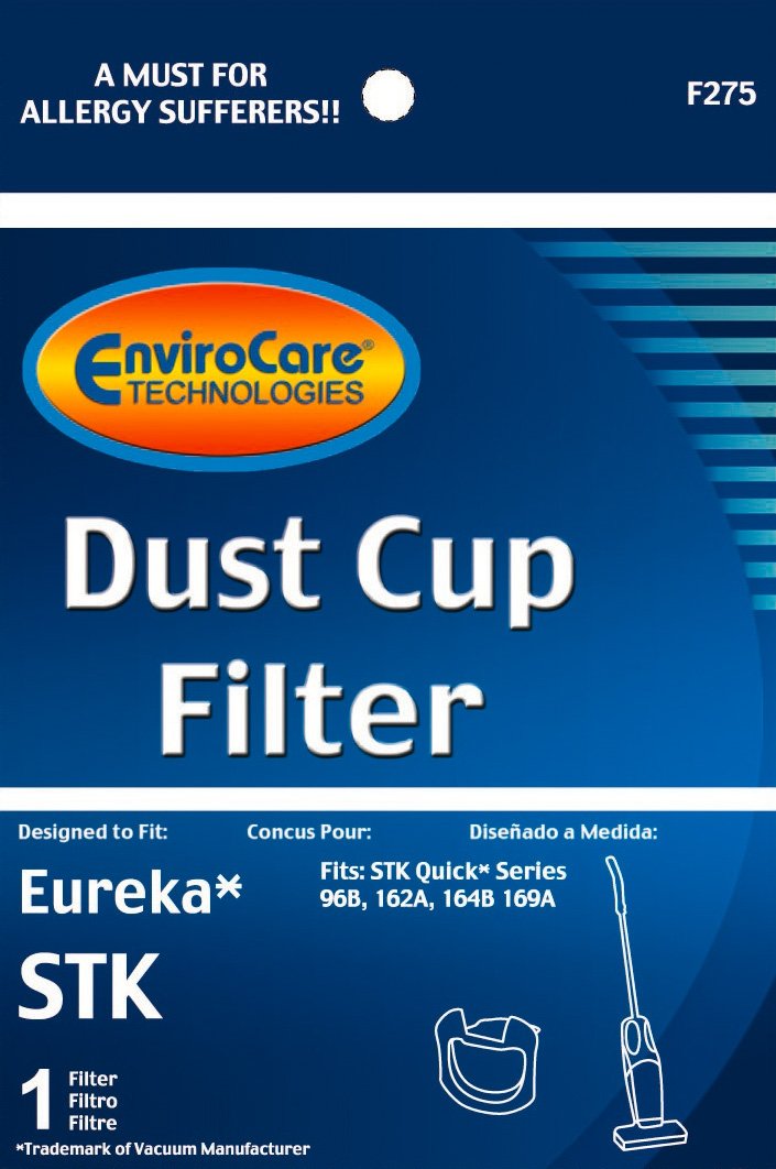 EnviroCare Replacement Vacuum Cleaner Dust Cup Filter Compatible with Eureka STK Vacuums - Perfect for Home Cleaning & Pet Hair Removal