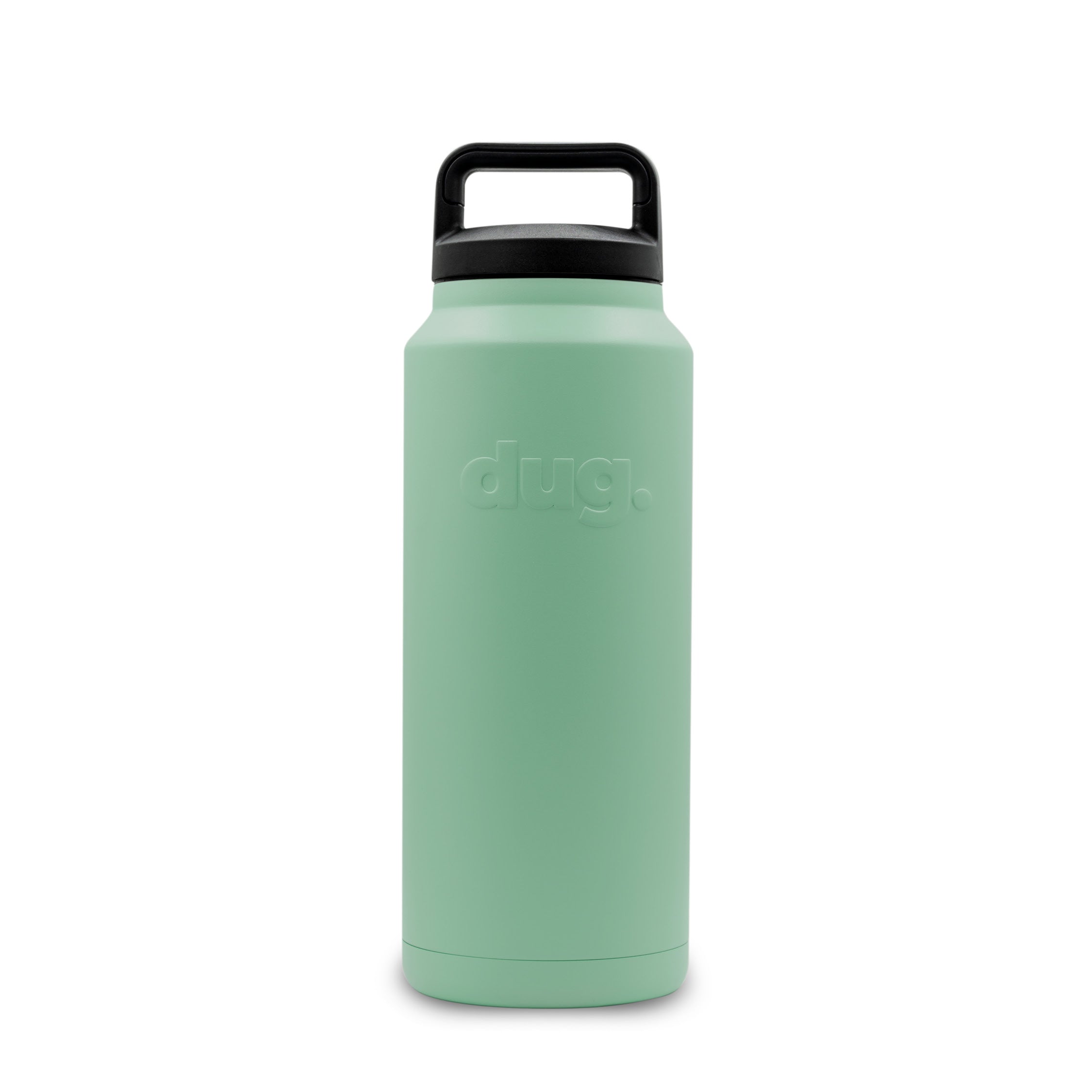 1L Insulated Water Bottle with Eucalyptus Design - Leak Proof & BPA Free - Perfect for Gym, Hiking, Travel & Everyday Hydration
