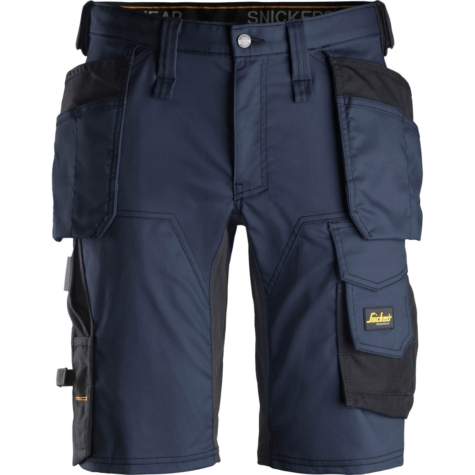 Snickers Workwear AllroundWork Slim Fit Stretch Work Shorts with Holster Pockets 6141 - Durable Men's Work Shorts for Construction, Landscaping & Outdoor Jobs