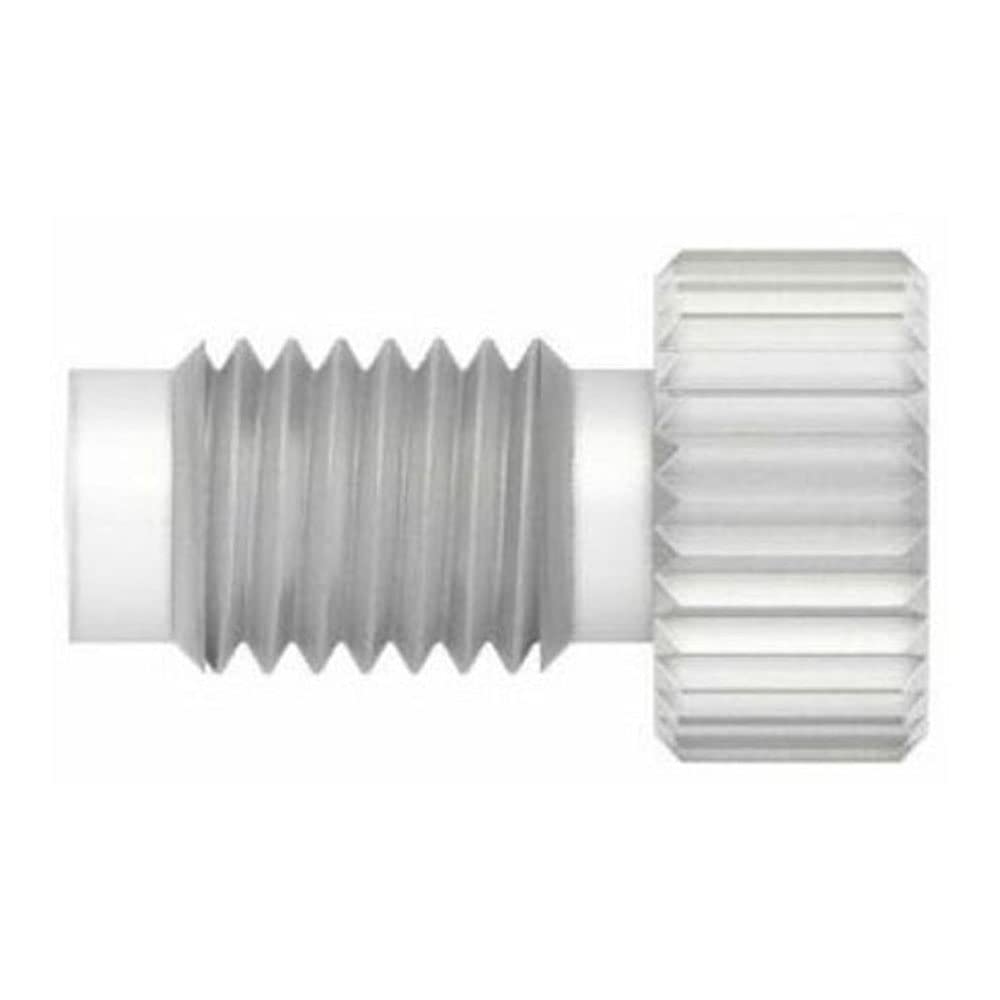 Hamilton 88852 Kel-F Plug - M6 Thread, CTFE Material, Pack of 10 - Ideal for Laboratory Equipment & Industrial Sealing Applications