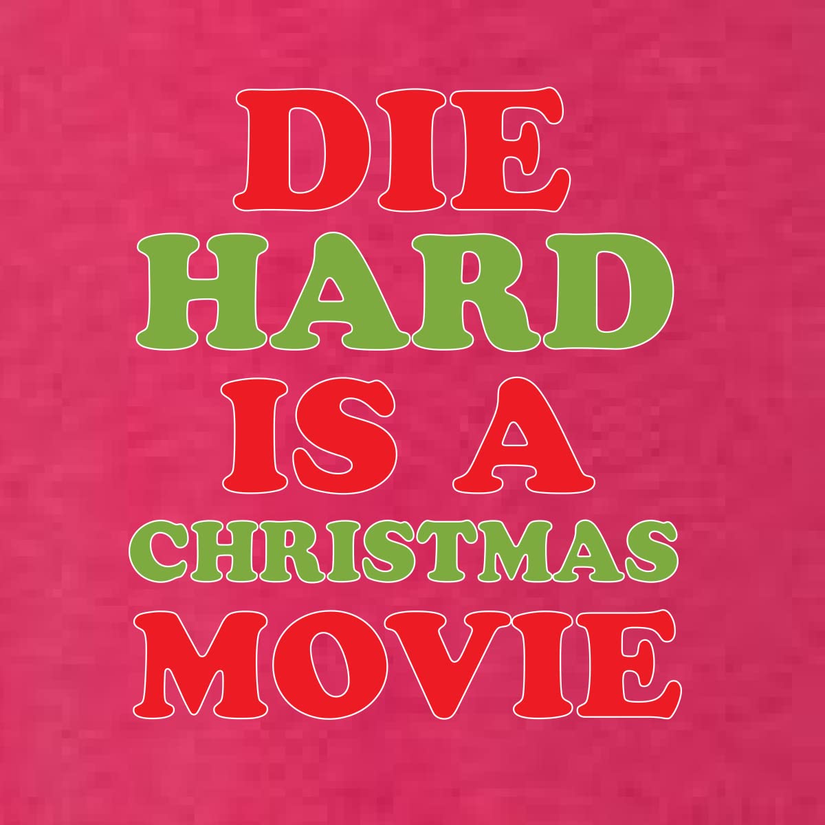 Die Hard Christmas Movie Fan Tank Top - Soft Tri-Blend Racerback Women's T-Shirt - Perfect for Holiday Parties & Festive Gift Giving