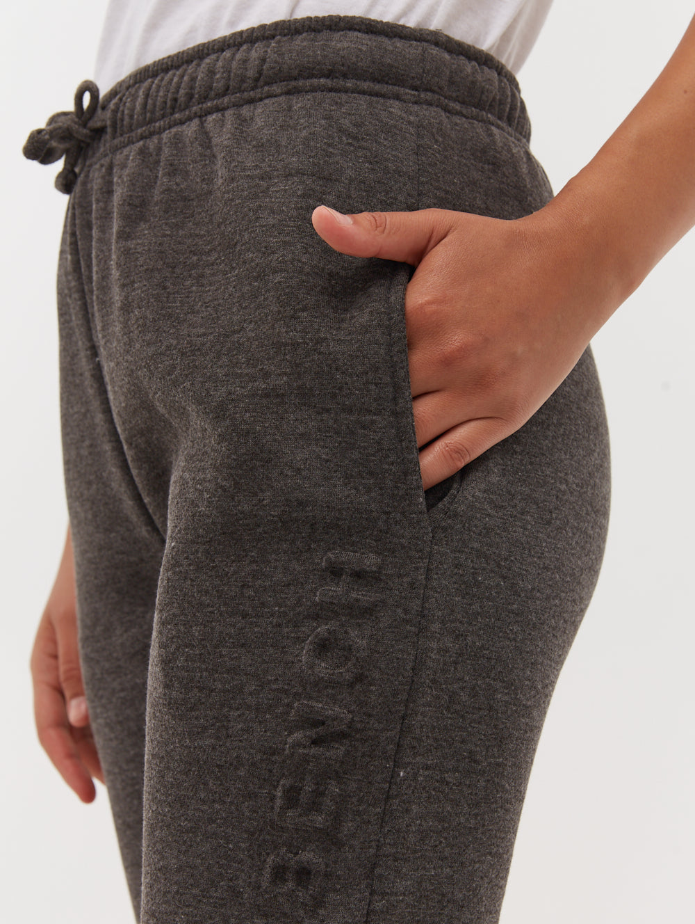Marianna Women's High Waist Logo Joggers - Soft Fleece Lounge Pants for Yoga, Running & Casual Wear