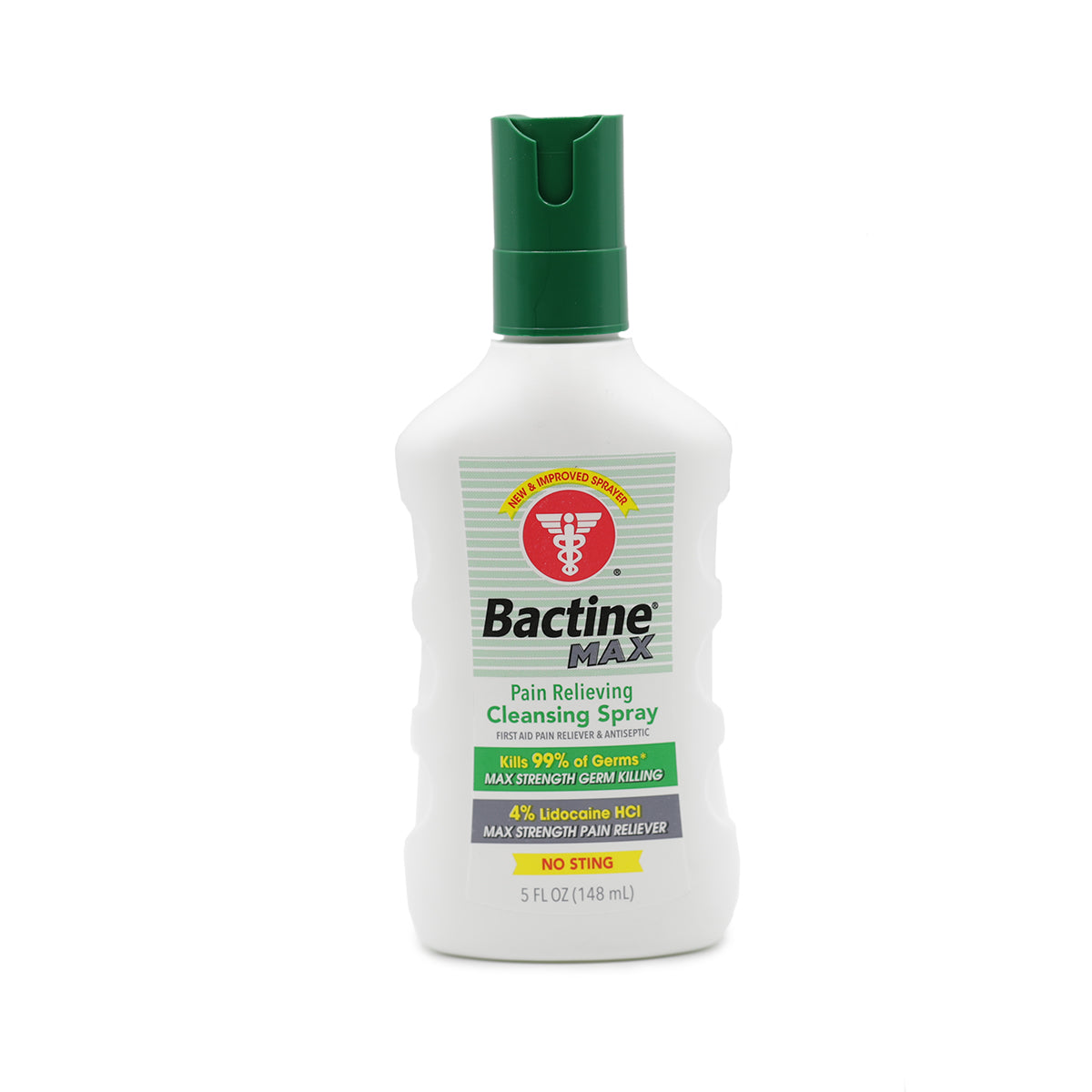 Bactine MAX First Aid Antiseptic Spray - 5oz Pain Relief & Infection Prevention for Cuts, Scrapes & Burns - Perfect for Home, Travel & Outdoor Adventures