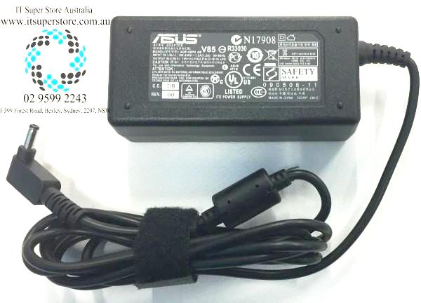 Original ASUS TP412UA EC047T 45W Laptop Charger Power Adapter - Compatible with ASUS ZenBook Flip 14, Perfect for Home, Office & Travel Use