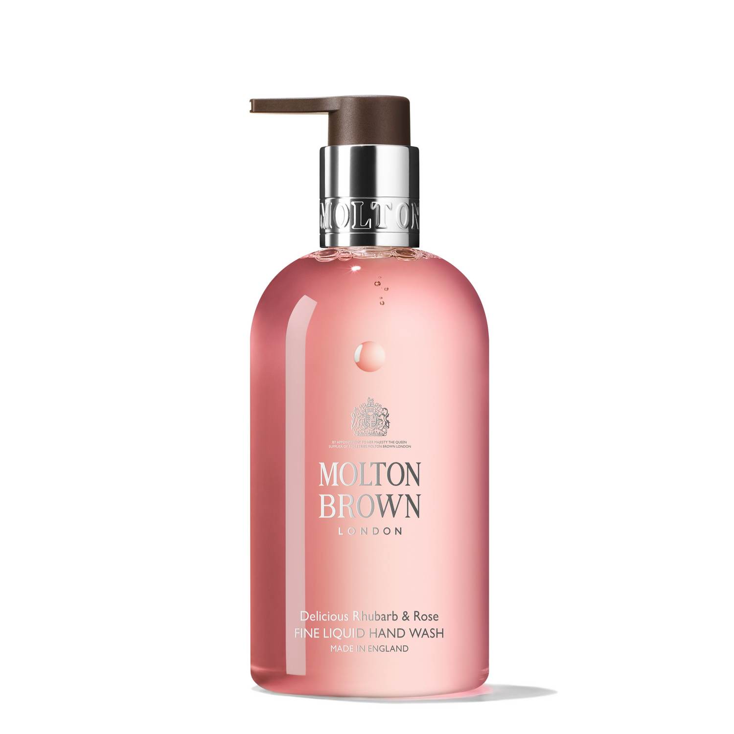Refreshing Rhubarb & Rose Scented Liquid Hand Soap - Gentle Moisturizing Formula for Soft Skin | Perfect for Bathroom, Kitchen & Guest Use