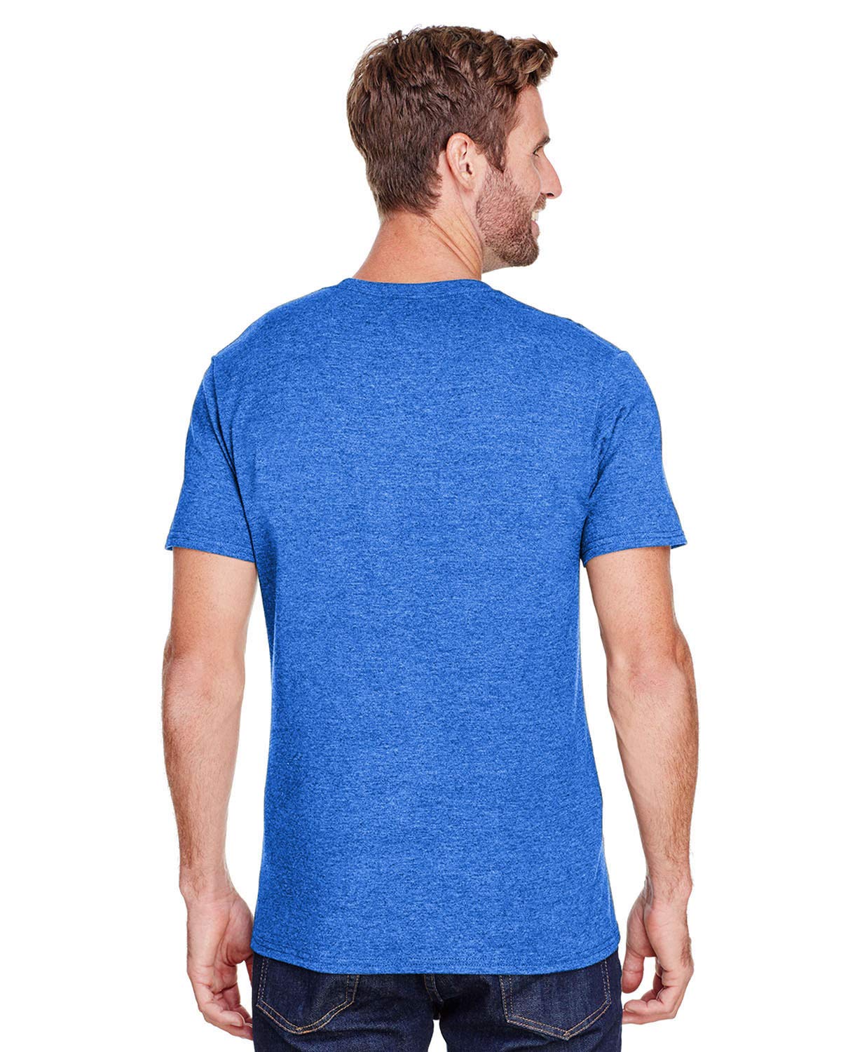 Jerzees Premium Blend Ringspun Cotton Crewneck T-Shirt for Men - Soft Comfortable Casual Tee for Everyday Wear, Work & Gym - 560MR