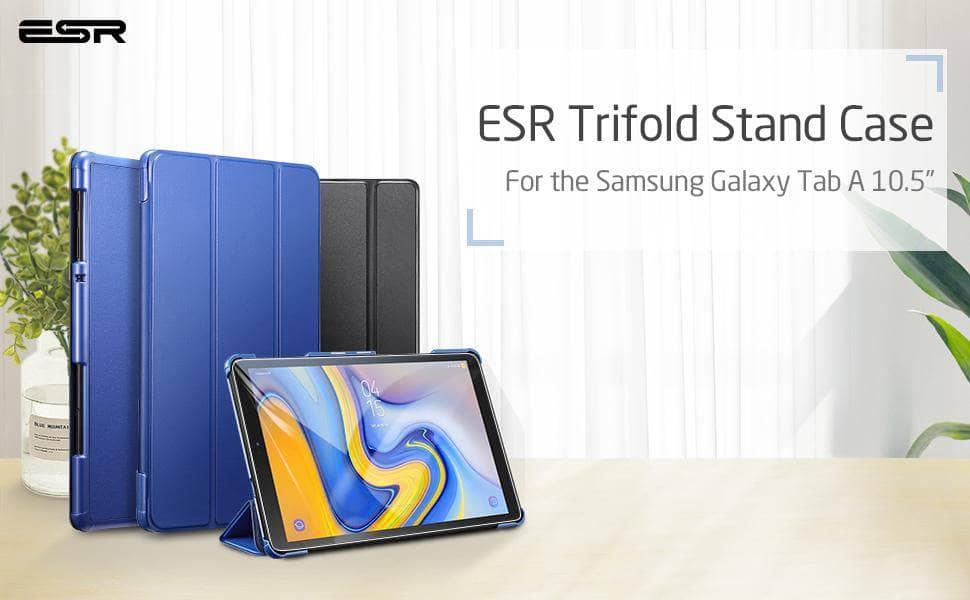 Samsung Galaxy Tab A 10.5 (2018) Case - Ultra Thin Lightweight Smart Cover with Trifold Stand - Perfect for Work, Travel & Home Use