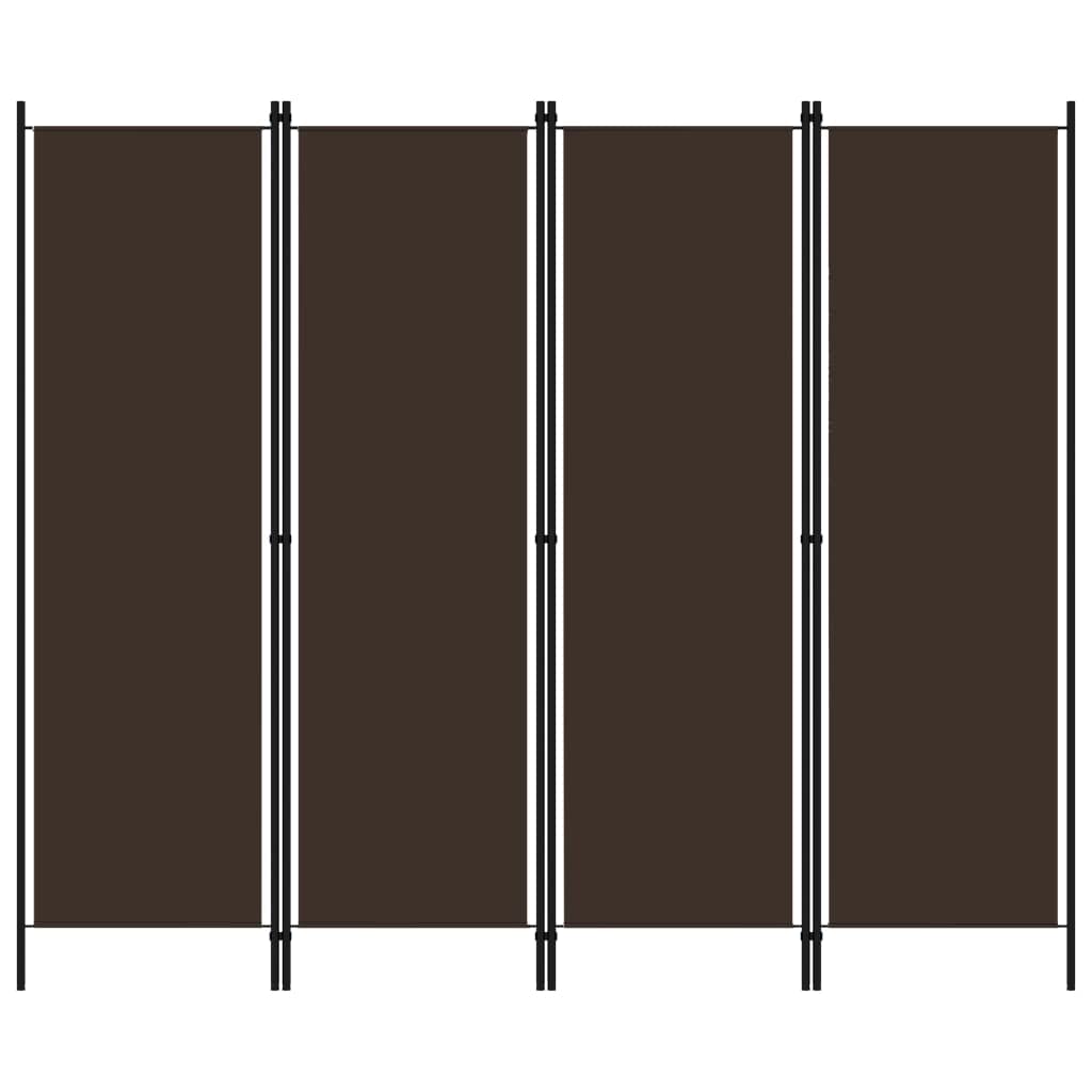 CHARMMA 4-Panel Folding Room Divider Screen - 78.7