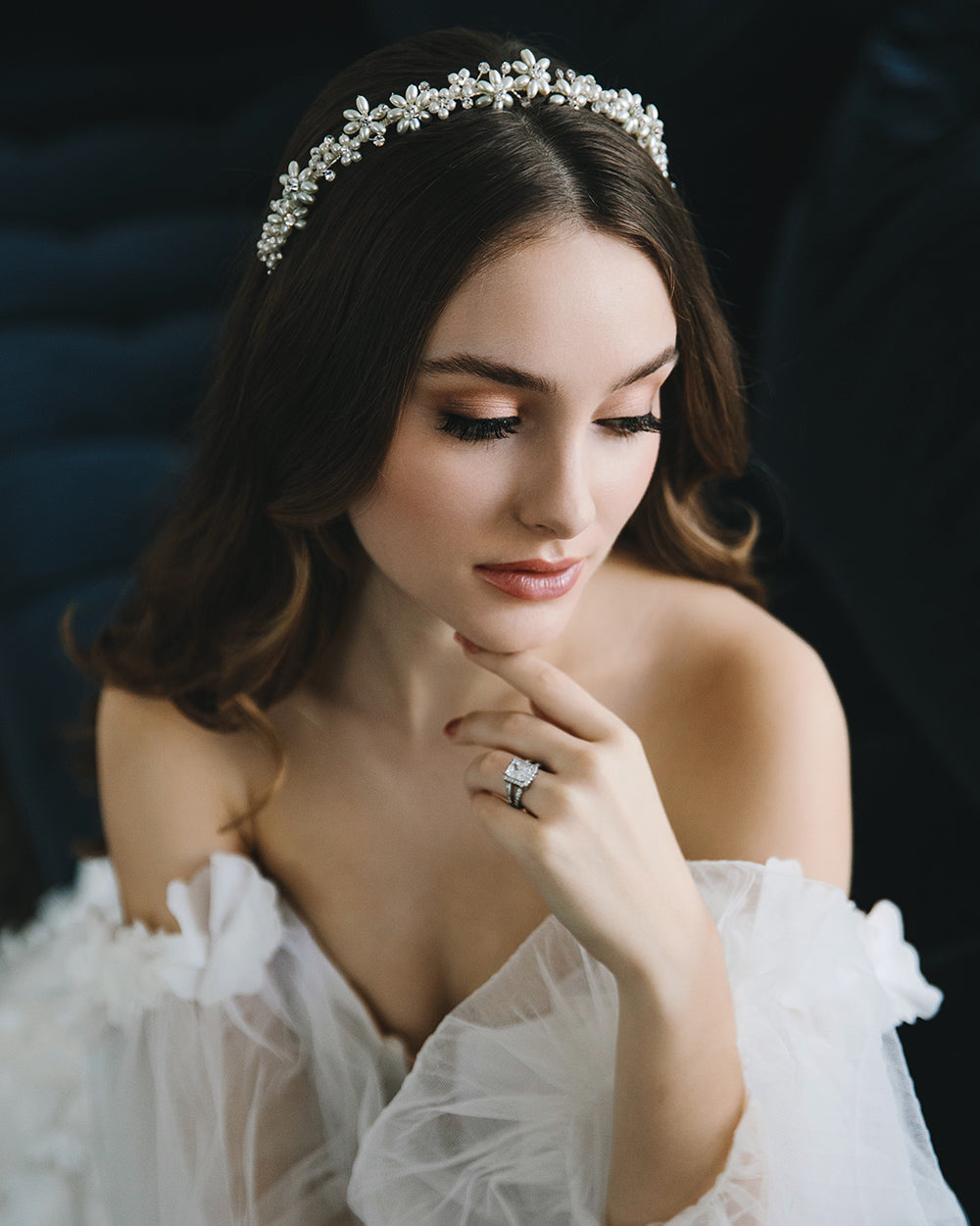Greta Pearl Headband - Elegant Hair Accessory for Women & Girls | Perfect for Weddings, Parties & Everyday Wear